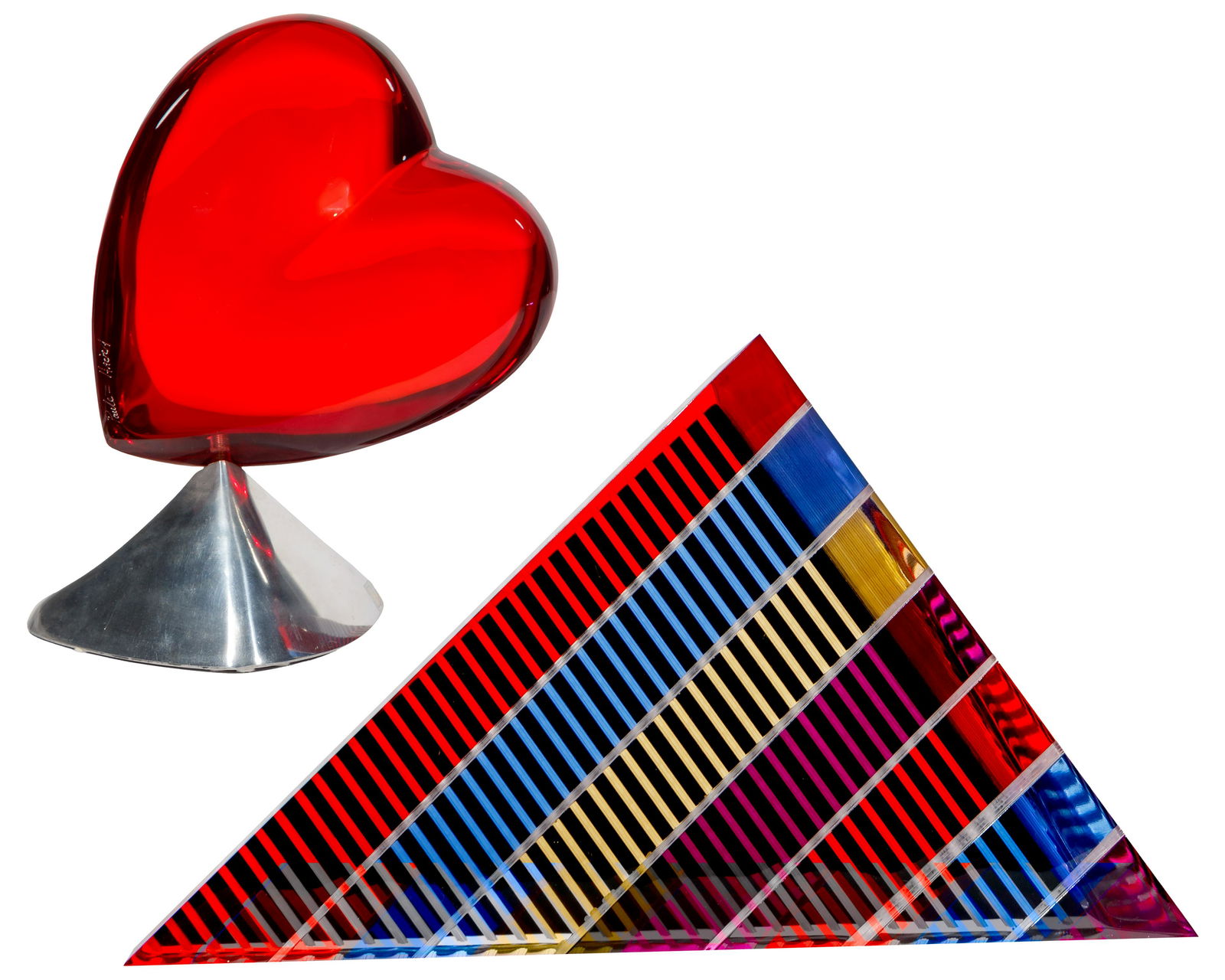 Shlomi Haziza (Israeli, b.1969) Lucite Sculptures (1 of 3)