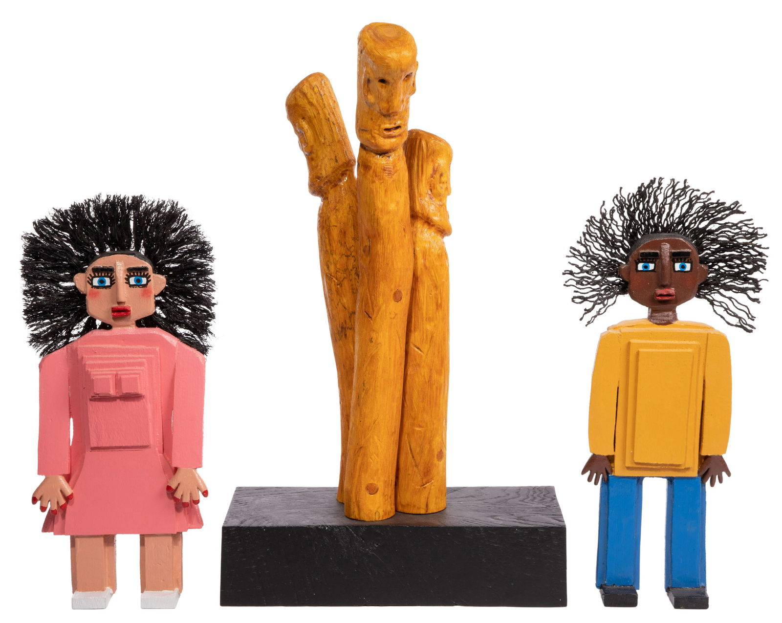 Larry Ballard (American, 20th Century) Wood Sculpture Assortment (1 of 5)