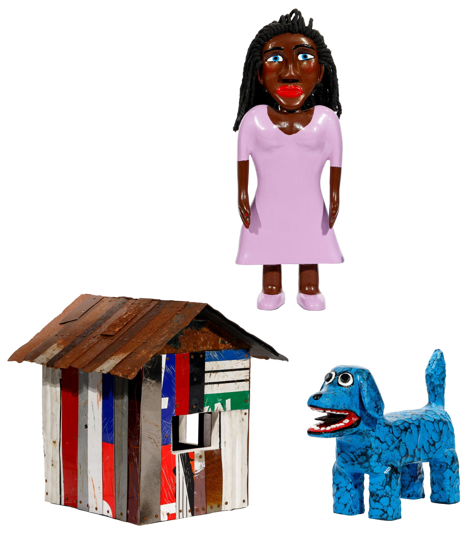 Larry Ballard (American, 20th Century) Folk Art Assortment (1 of 2)