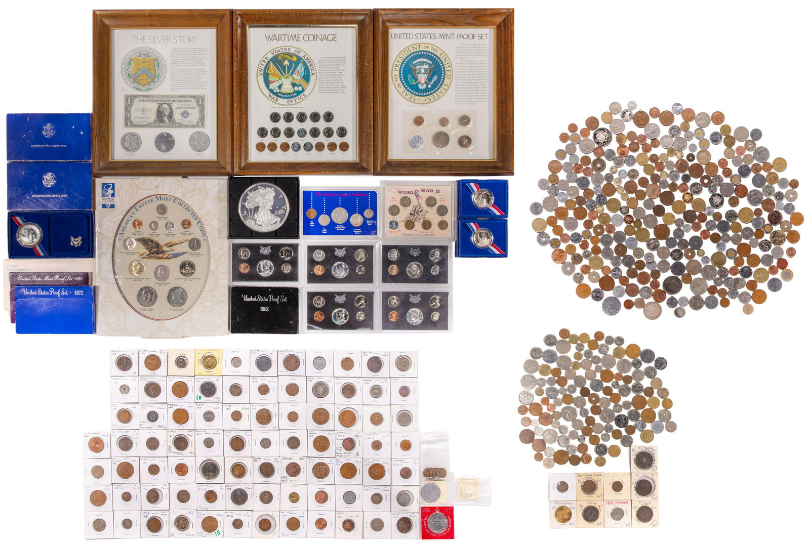 US and World Coin Assortment (1 of 5)