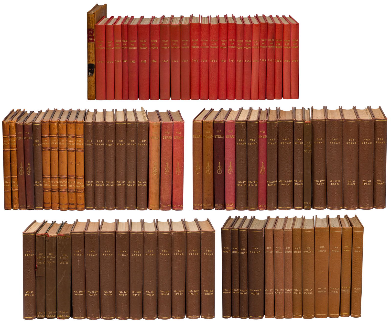 Violin Periodical Book Assortment (1 of 6)