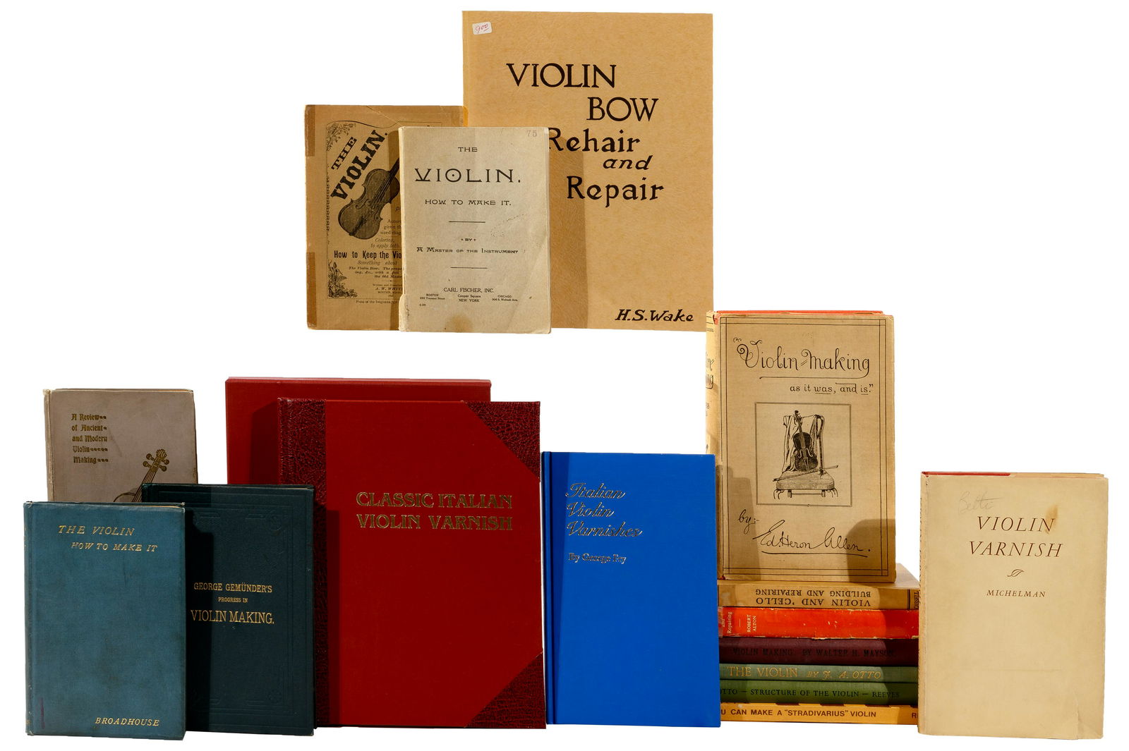 Violin Making and Repair Book Assortment (1 of 3)