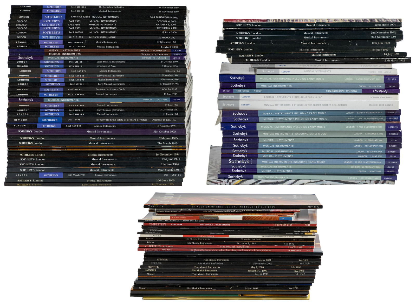 Violin Auction Catalog Assortment (1 of 1)