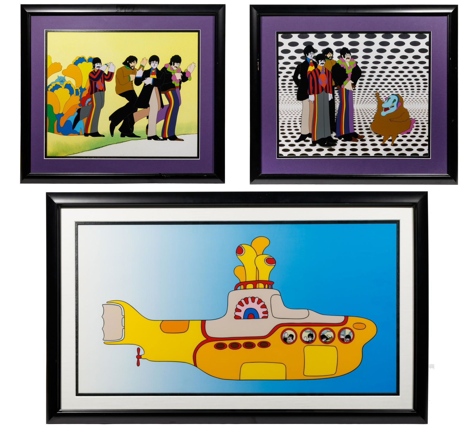 Beatles 'Yellow Submarine' Animation Cel Assortment (1 of 10)