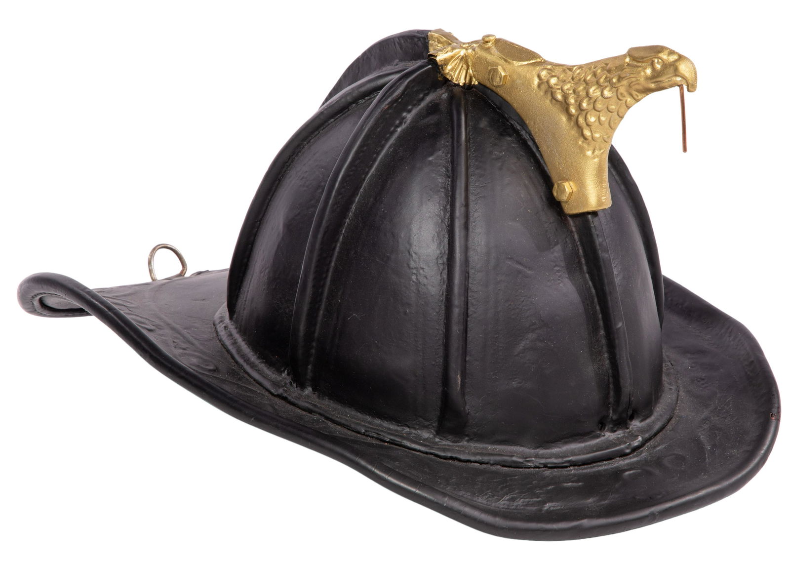 Fireman Painted Leather Hat (1 of 8)