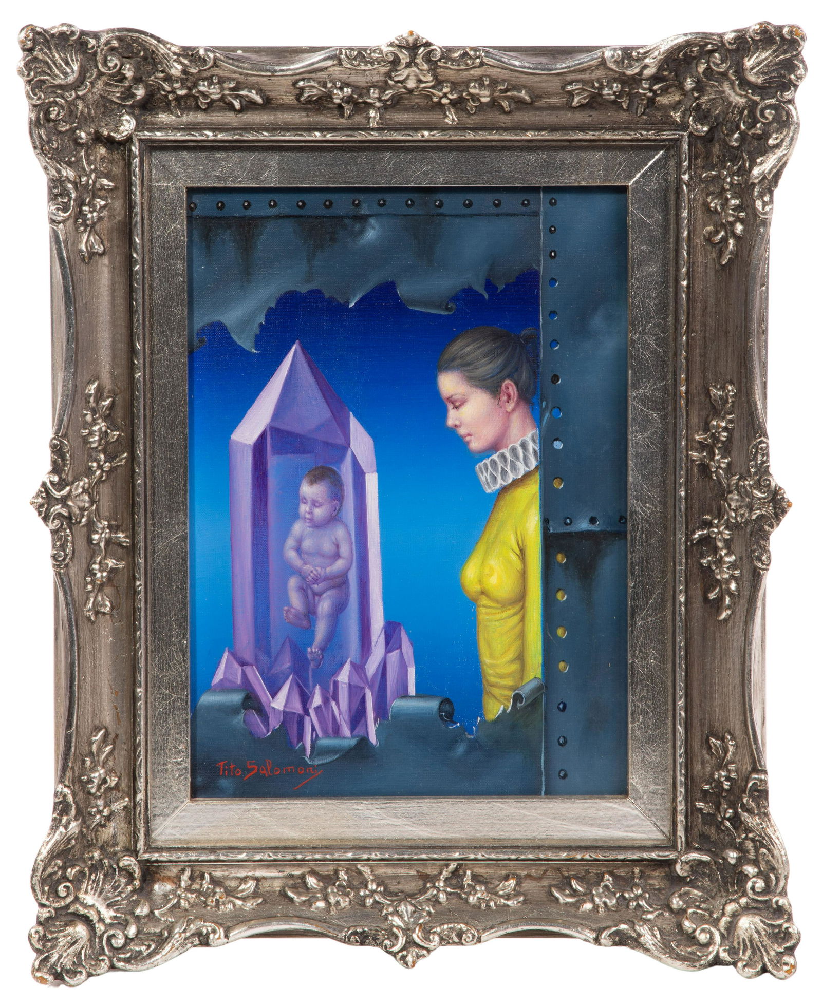 Tito Salomoni (Italian, 1928-1986) Oil on Canvas (1 of 4)