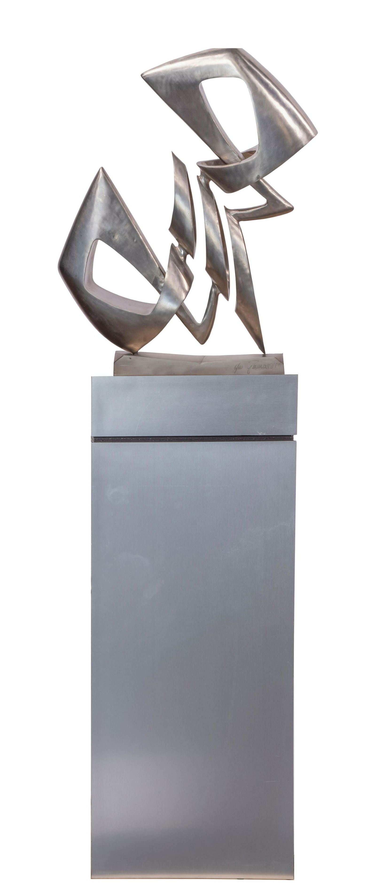 Fred Brouard (French, 1944-1999) Abstract Steel Sculpture (1 of 20)