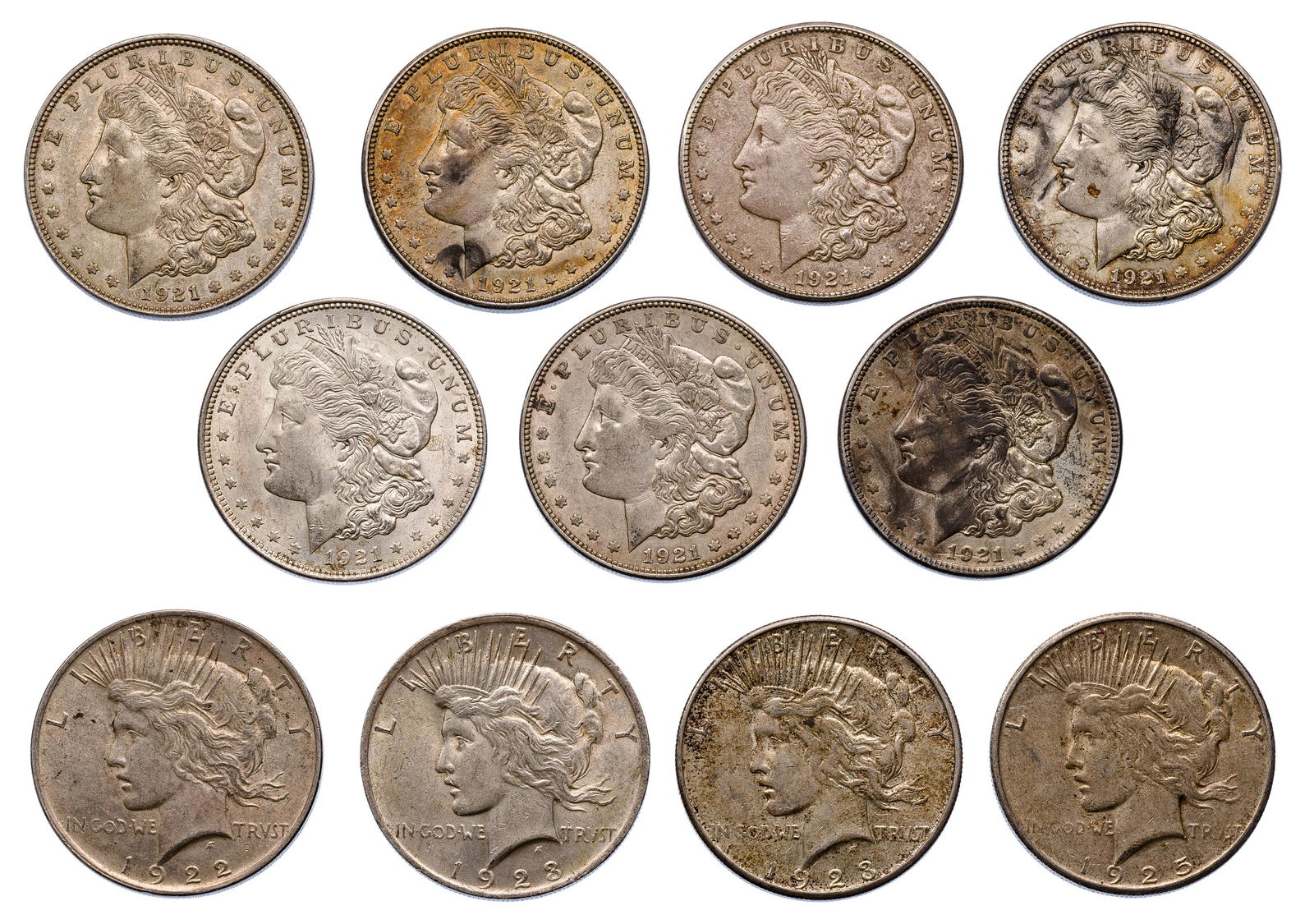 Morgan and Peace $1 Assortment (1 of 2)