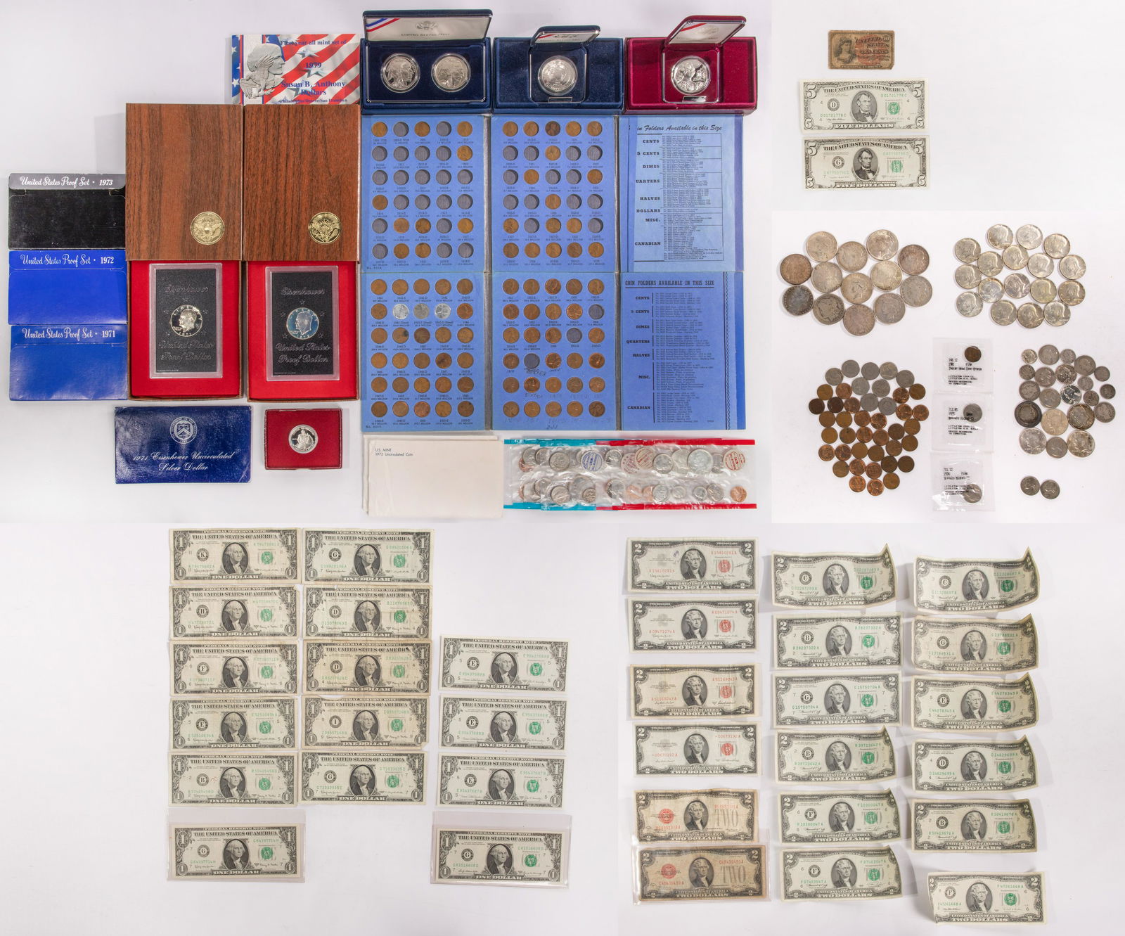 Coin and Currency Assortment (1 of 7)