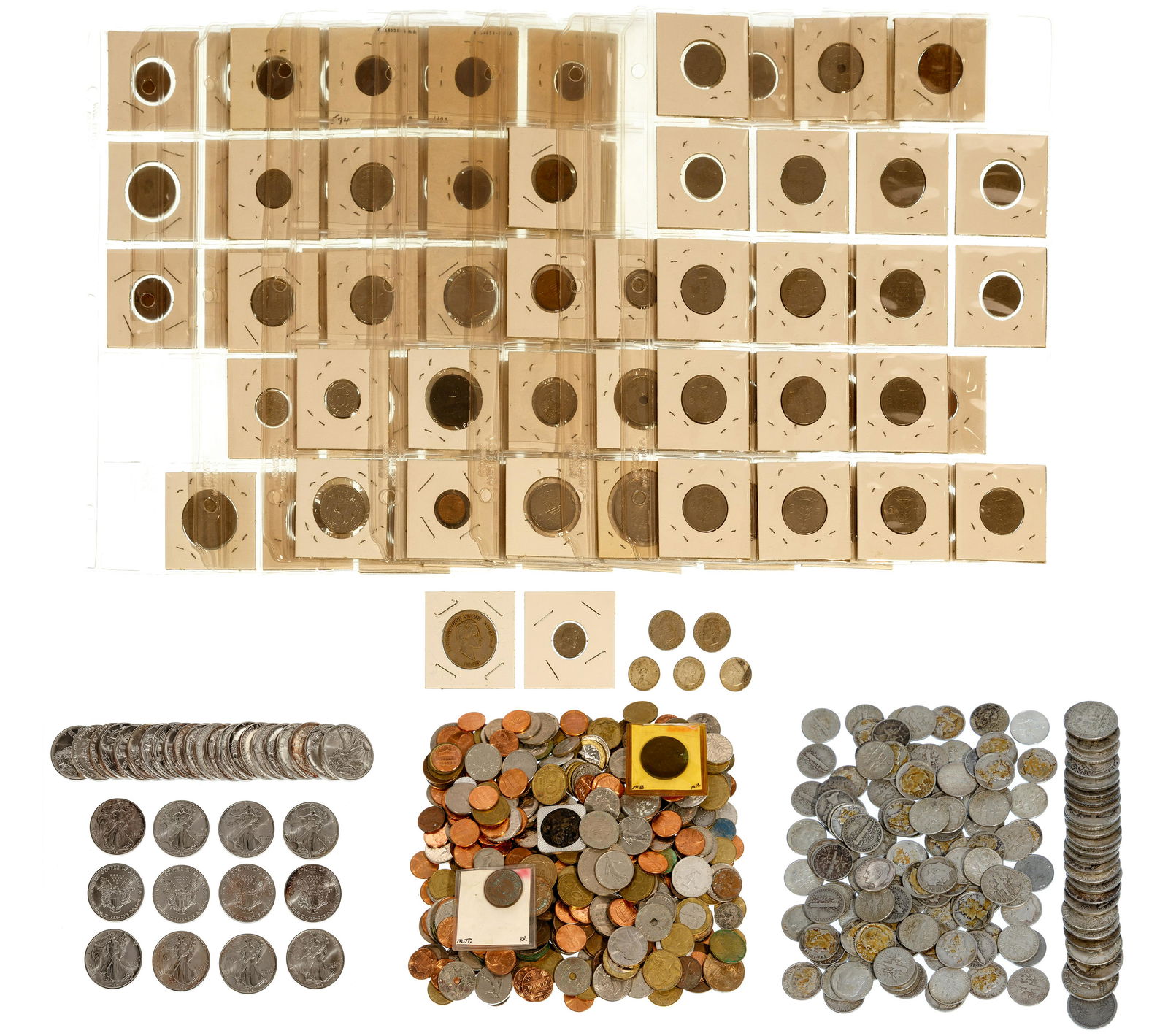 US and World Silver Coin Assortment (1 of 6)