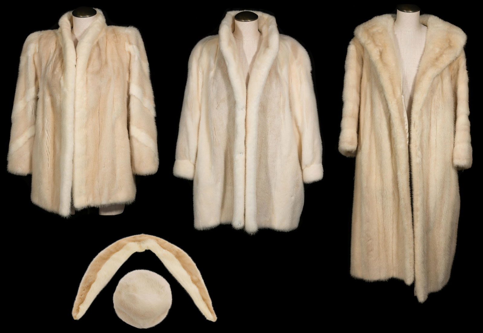 Mink Fur Coat and Accessory Assortment (1 of 6)
