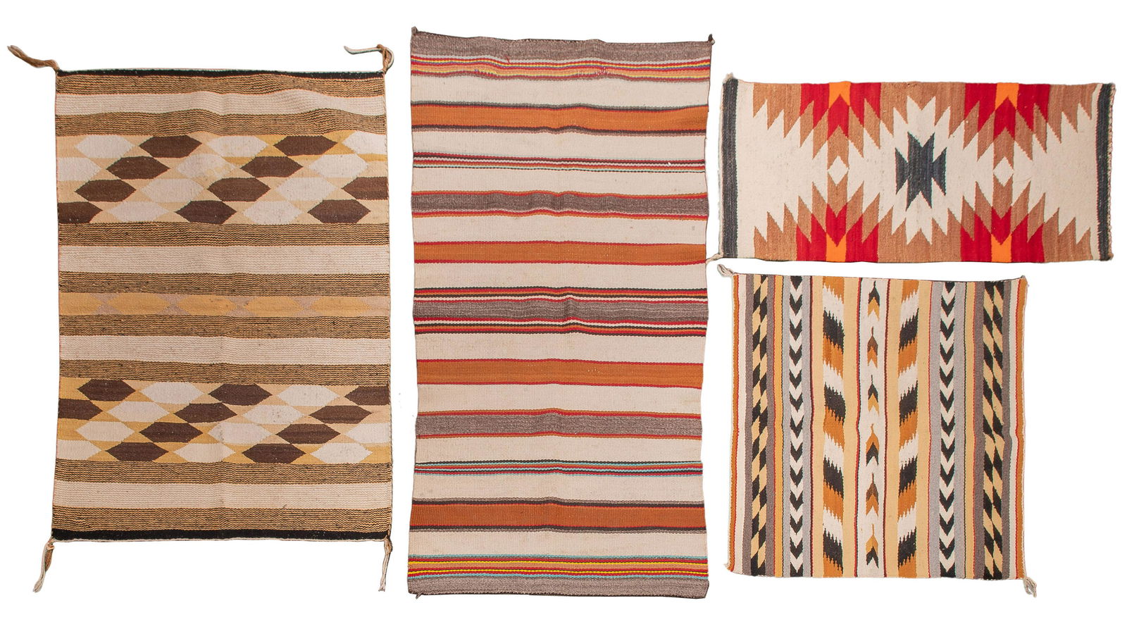 Native American Indian Navajo Wool Rug Assortment (1 of 2)
