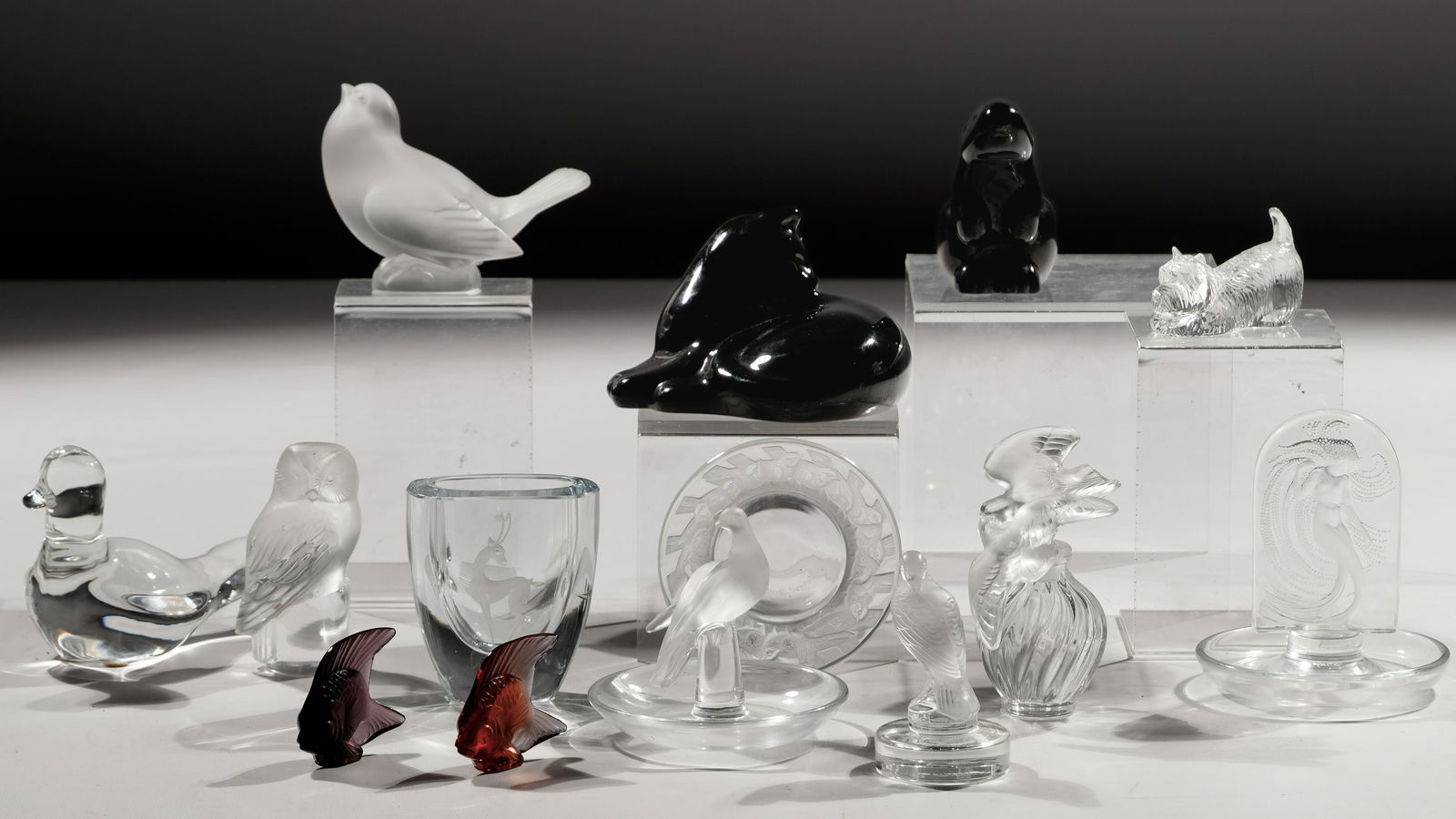 Lalique and Baccarat Crystal Assortment (1 of 1)