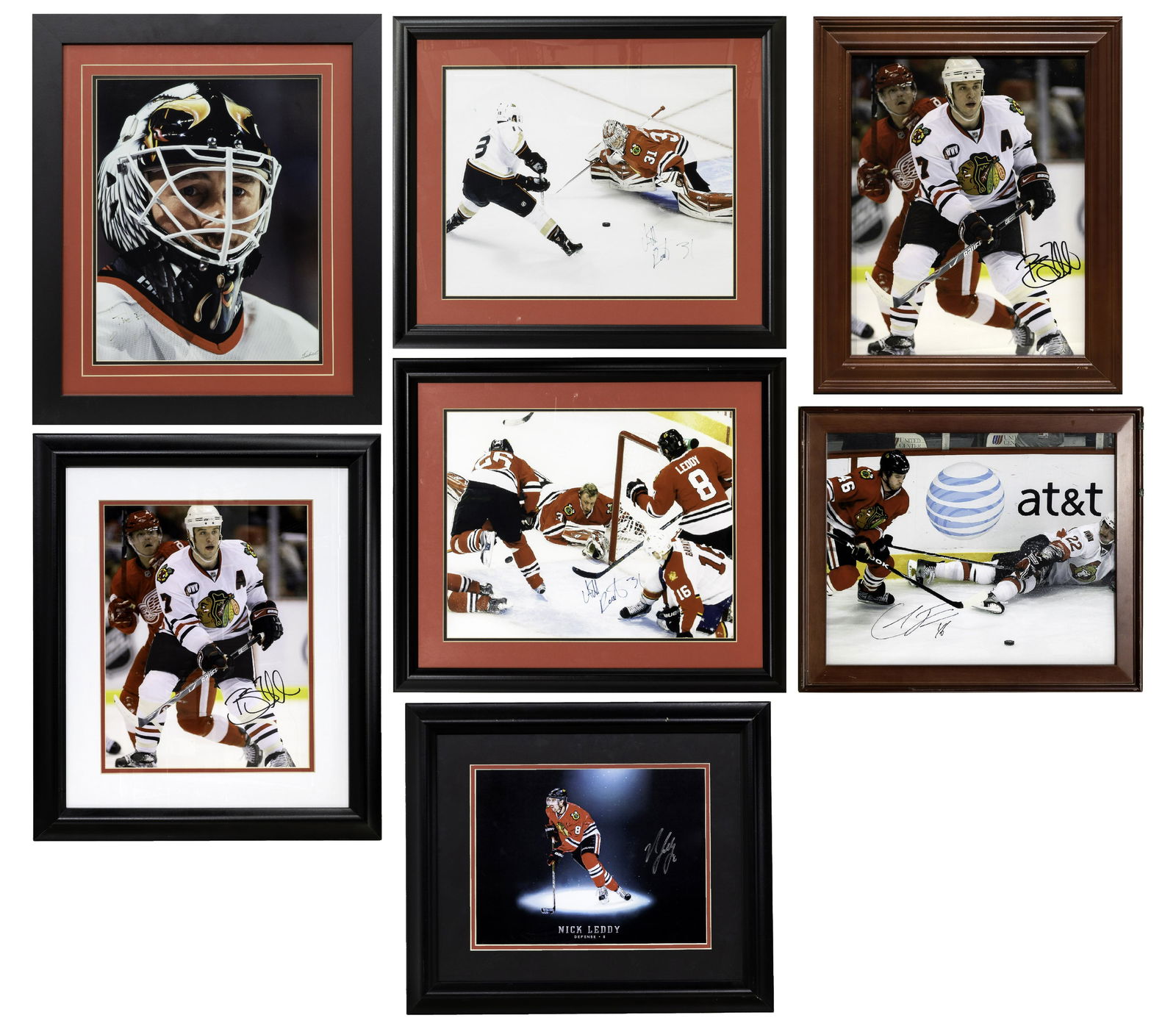 Chicago Blackhawks Signed Photographs Assortment (1 of 12)