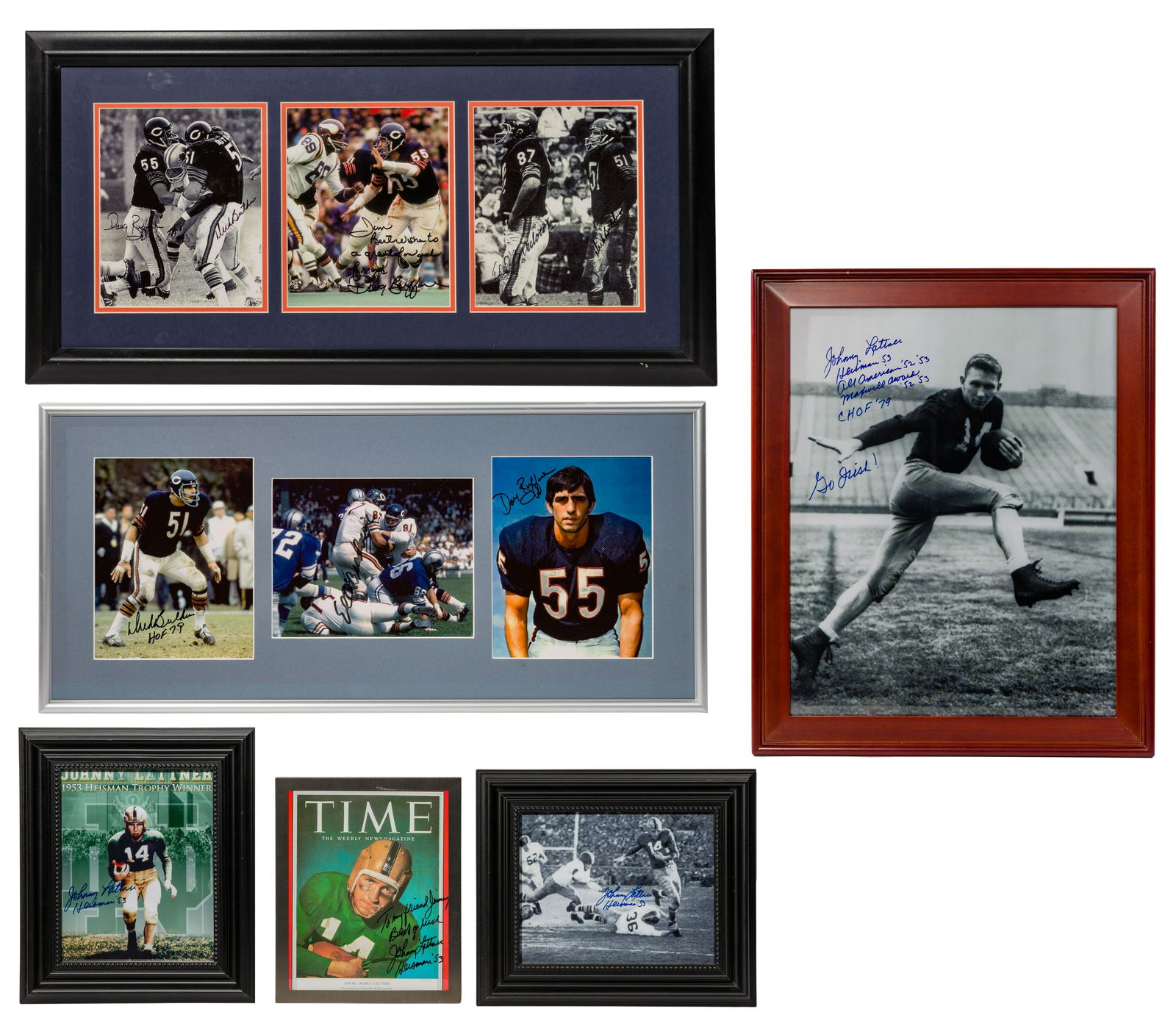 Signed Football Photograph Assortment (1 of 17)