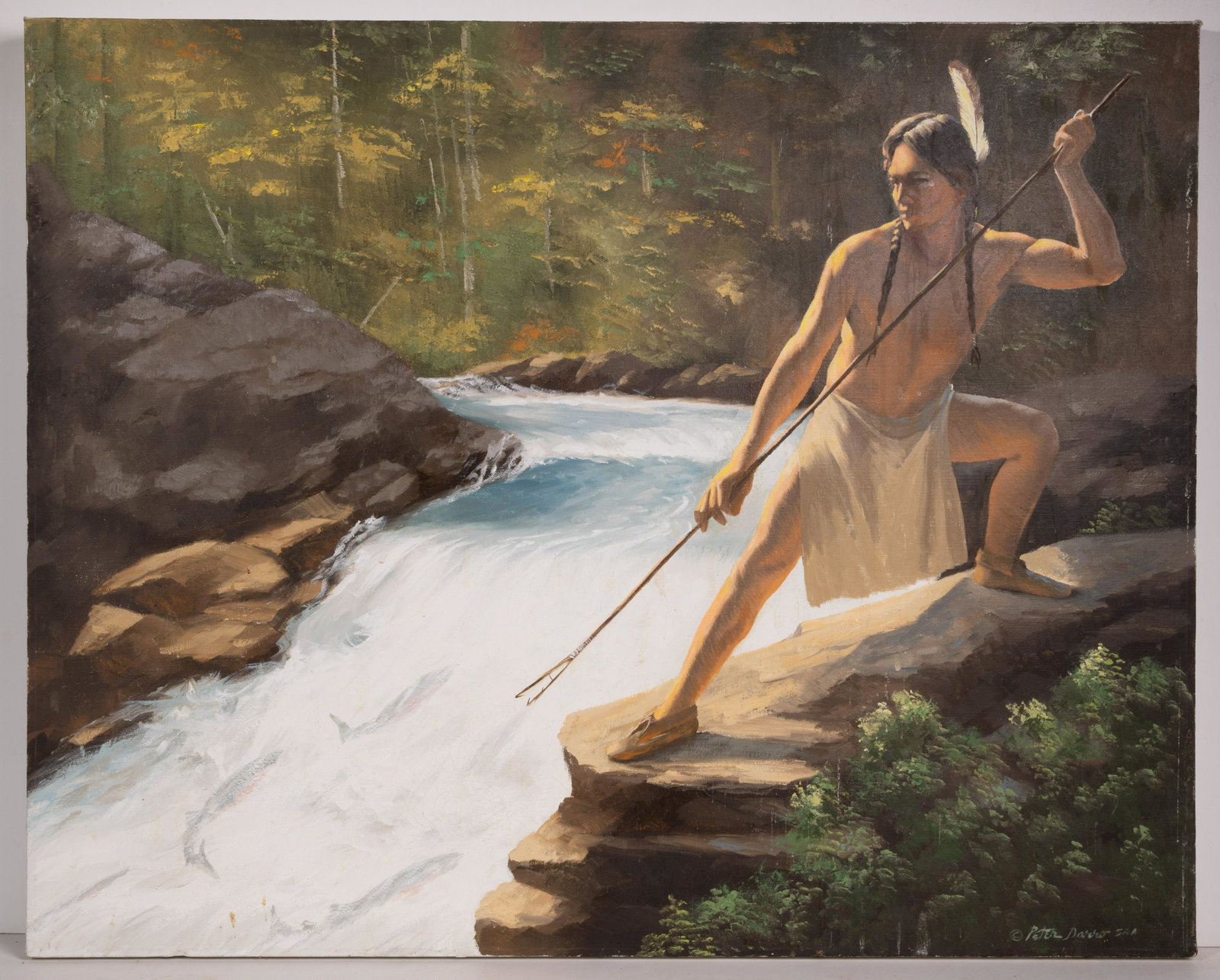 Peter Darro (American, 1917-1997) Oil on Canvas (1 of 10)