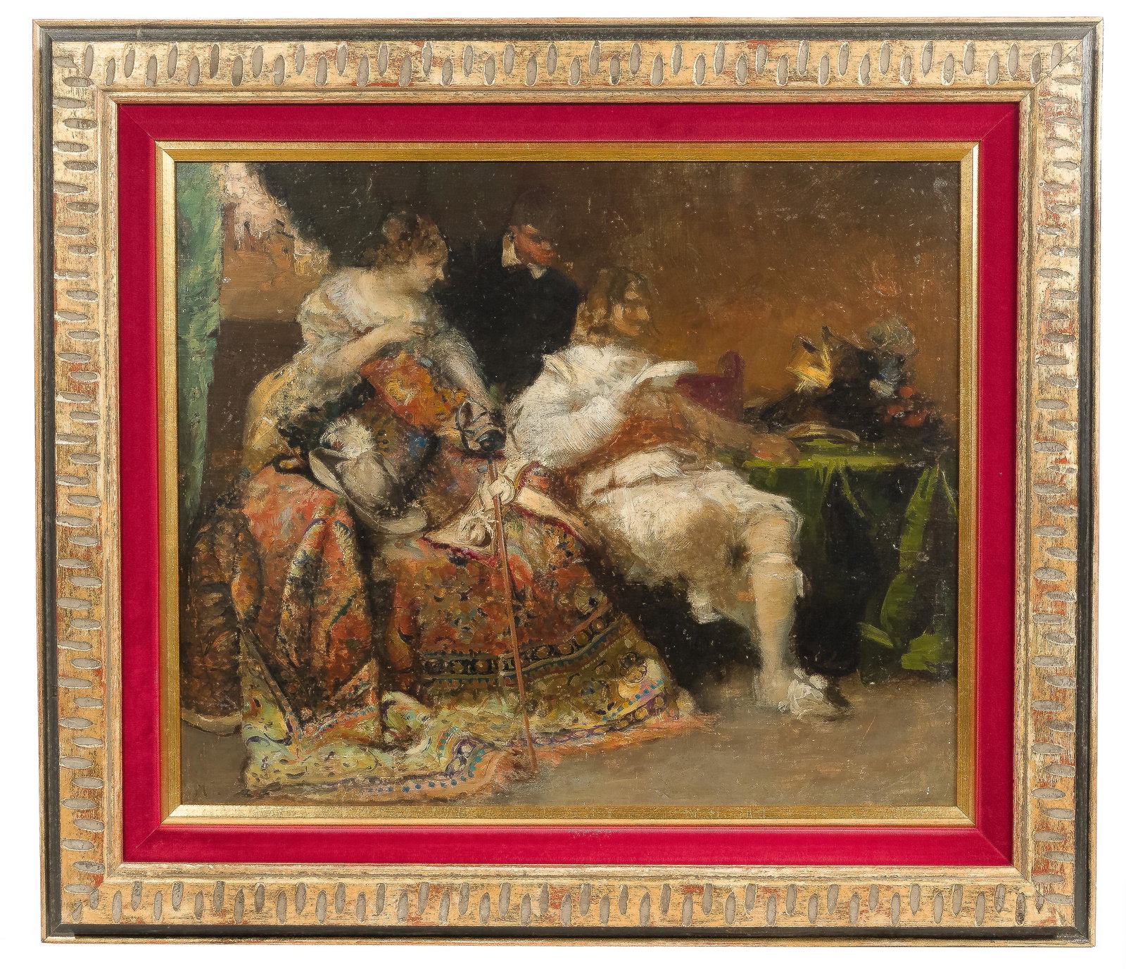 Italian School Oil on Canvas (1 of 5)