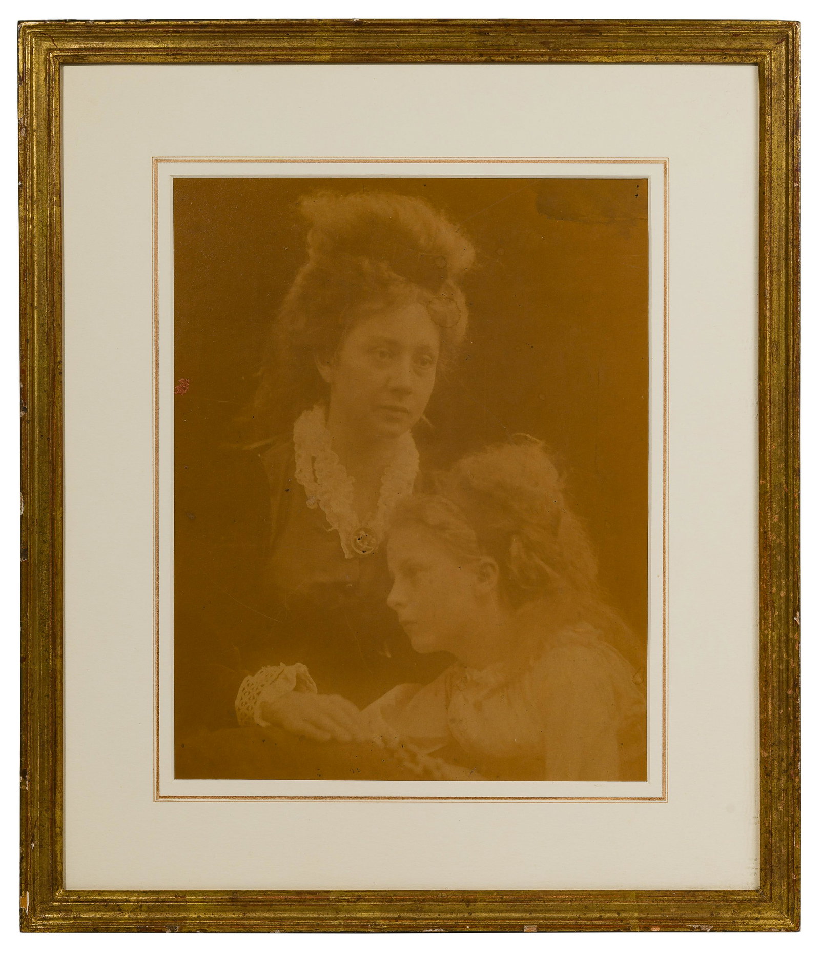 Julia Margaret Cameron (English, 1815-1879) Albumen Photographic Portrait (1 of 11)