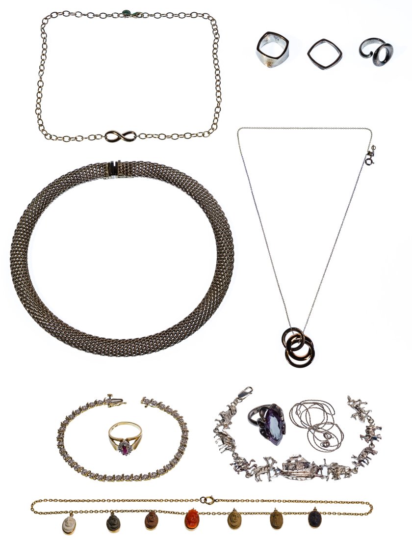Tiffany & Co Sterling Silver Jewelry Assortment (1 of 6)