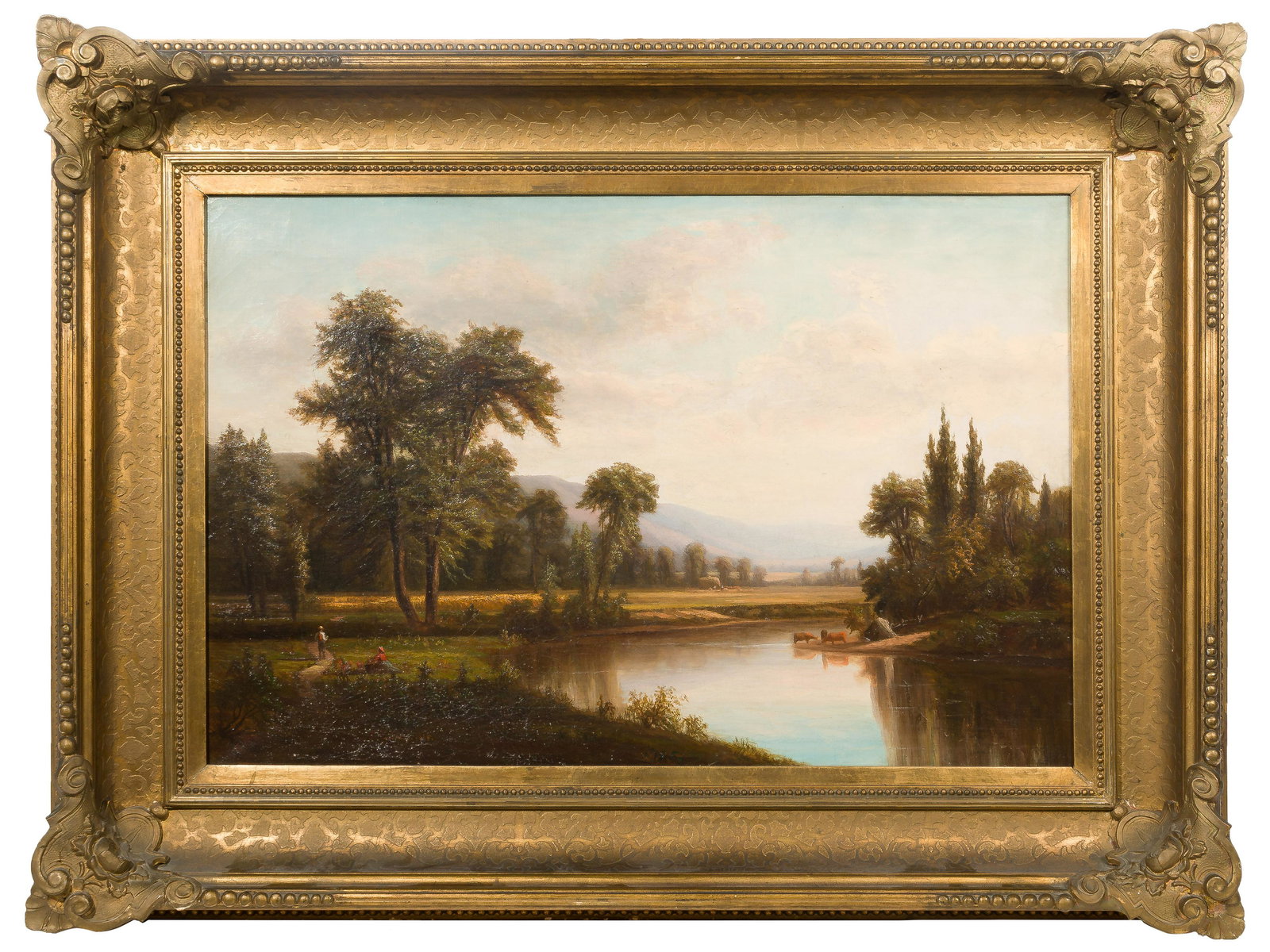 C. B. Russ (American, 1860-1920) Oil on Canvas (1 of 5)