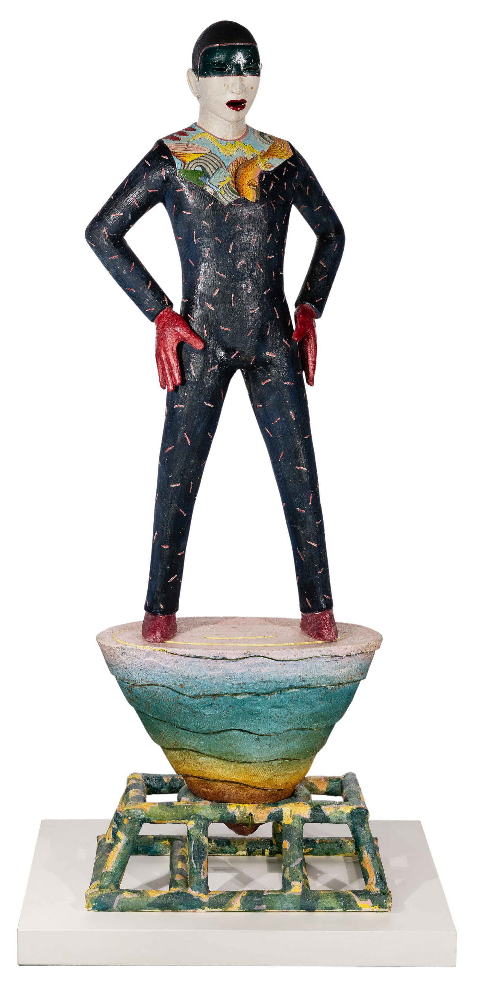 Yoshio Taylor (American, b.1945) Ceramic Sculpture (1 of 4)