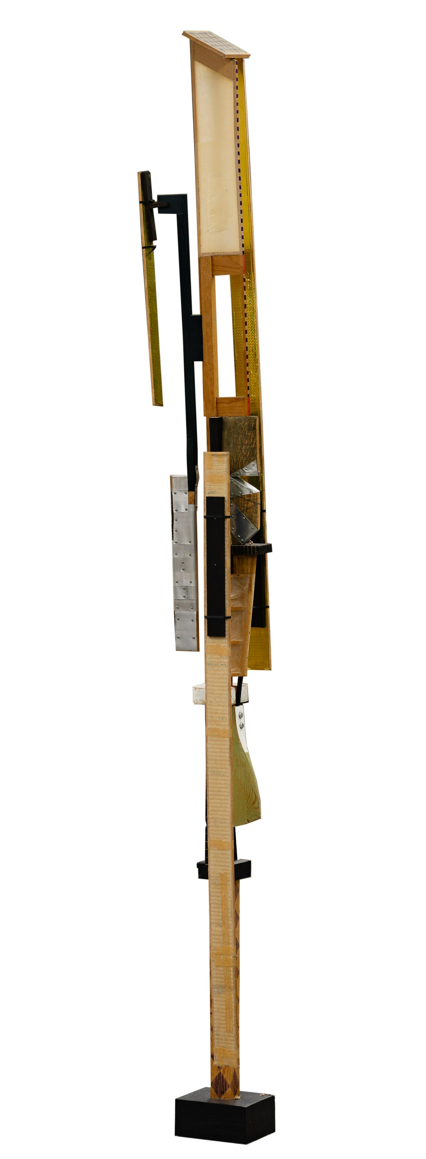 Folk Art Mixed Media Sculpture (1 of 4)