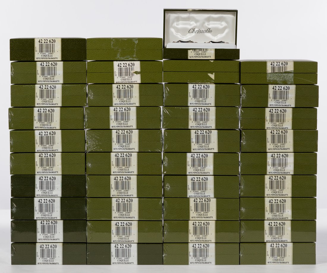 Christofle 'Coquille' Silverplate Knife Rest Assortment (1 of 3)