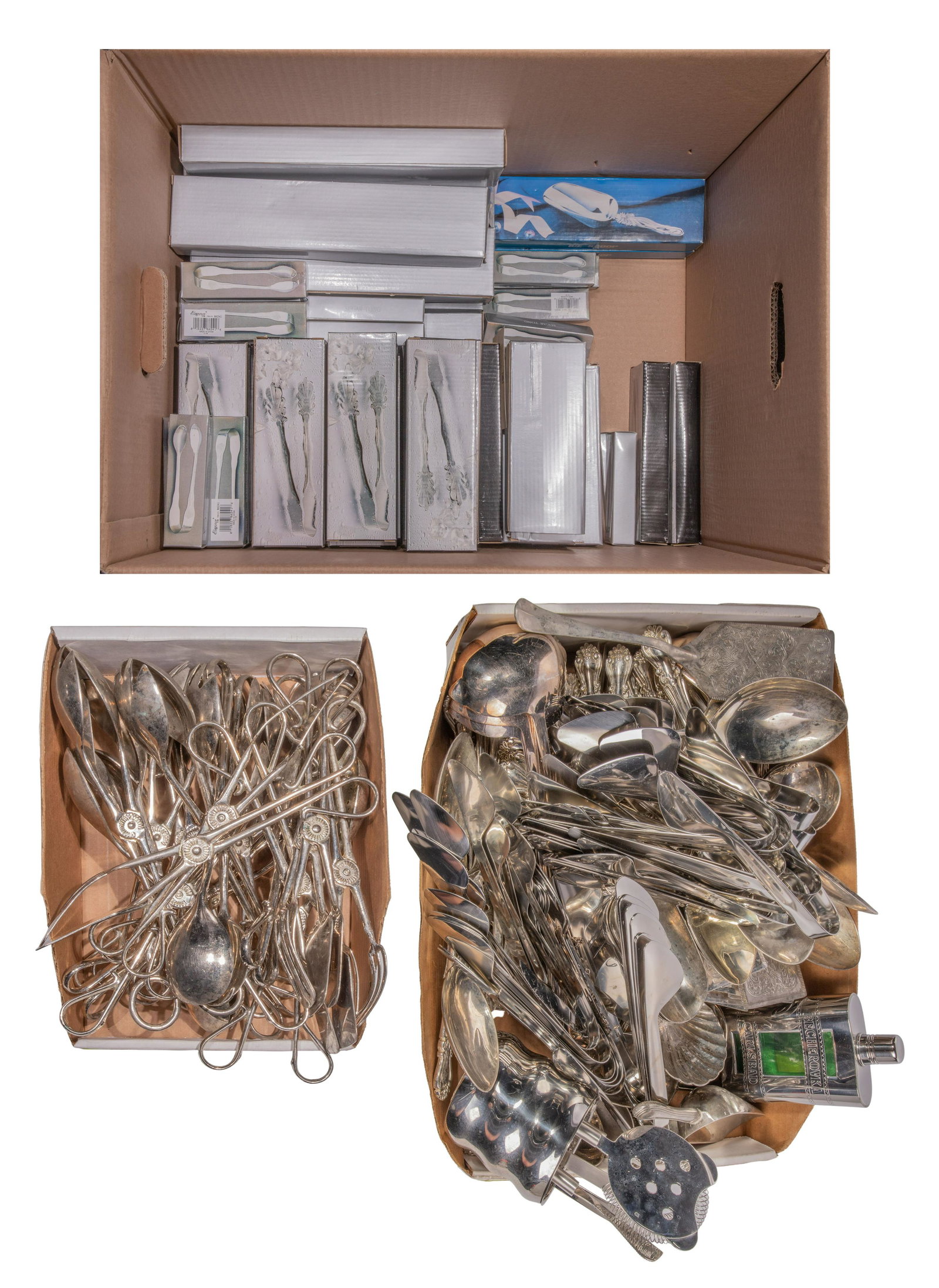 Silverplate and Stainless Flatware Assortment (1 of 4)