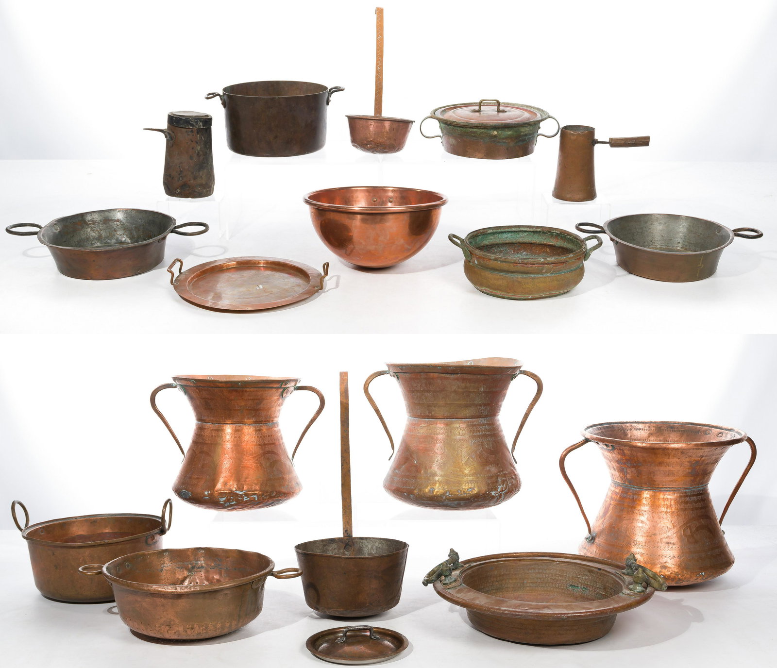 Copper Pot Assortment (1 of 8)