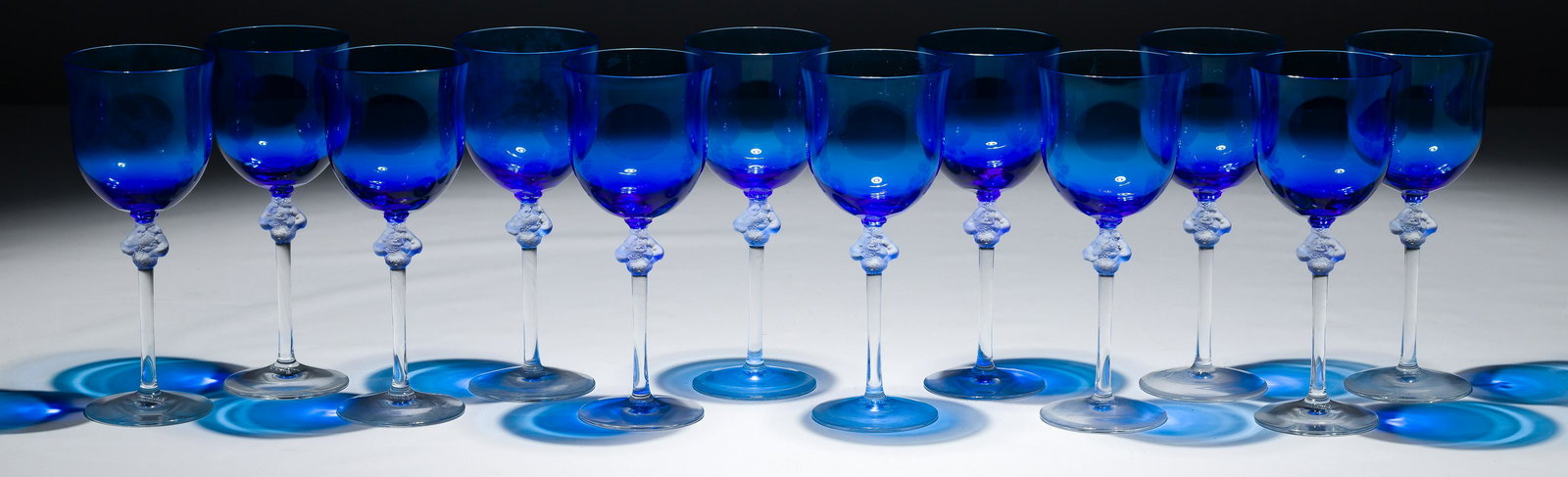 Lalique Crystal 'Roxane' Stemware Collection (1 of 2)