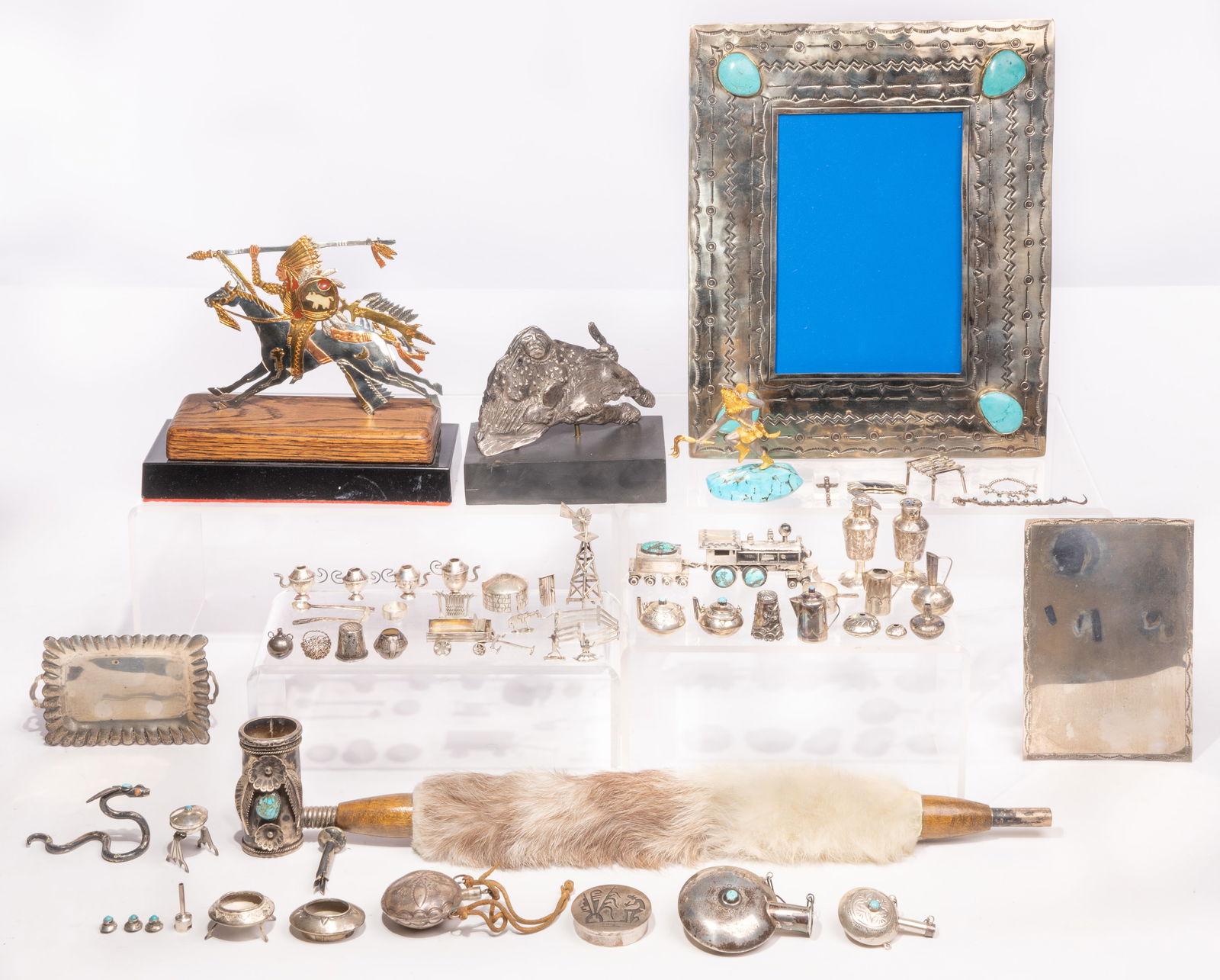 Native American Sterling Silver Object Assortment (1 of 3)