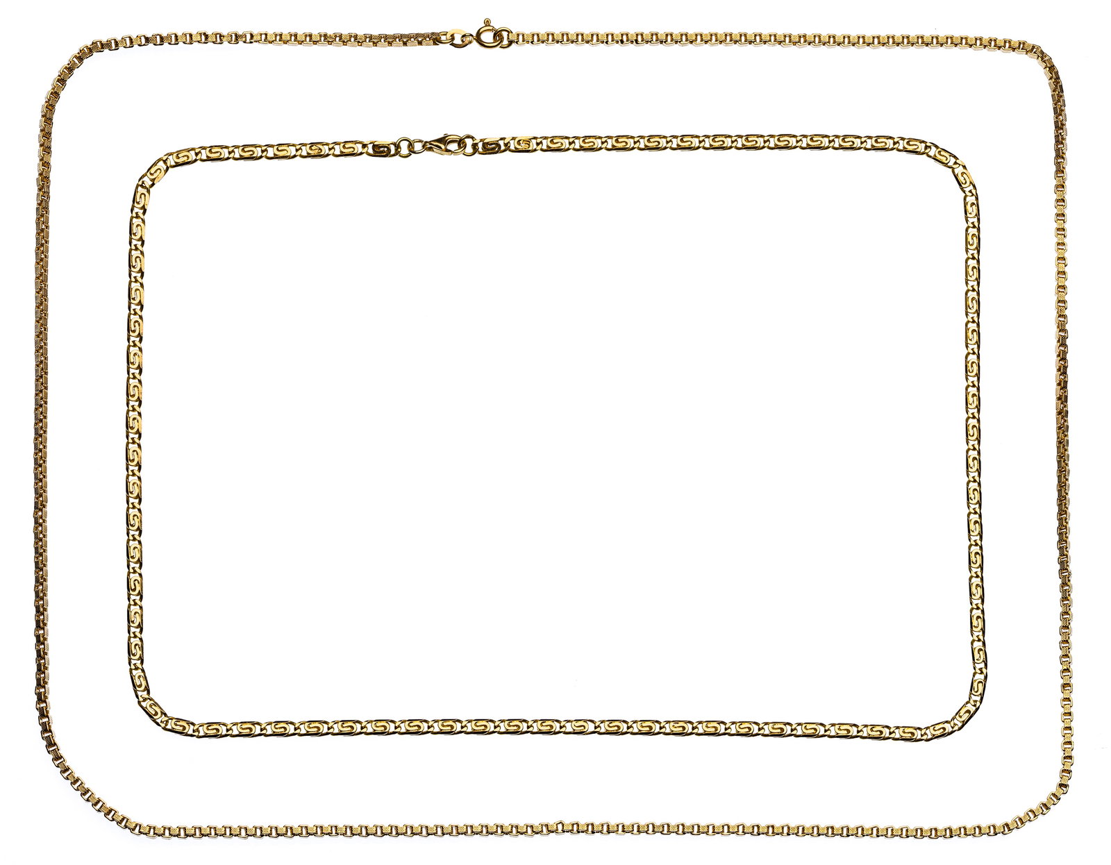 18k Yellow Gold Necklaces (1 of 2)