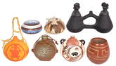 Native American Pottery Assortment