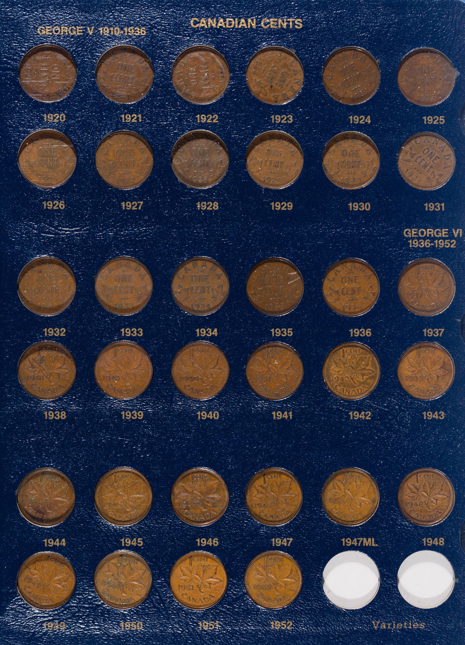 Canada Large and Small Cents (1 of 17)