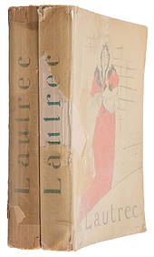 Henri de Toulouse-Lautrec (French, 1864-1901) Drypoint Prints in M. Joyant Plate Books (1 of 13)