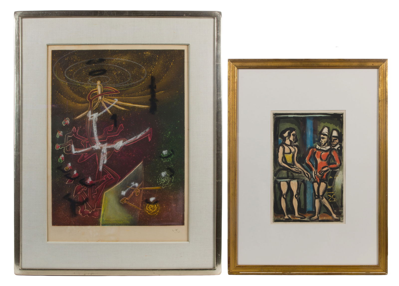 Roberto Matta (Chilean, 1911-2002) 'Je Fixe des Vertiges' Etching and Aquatint (1 of 4)