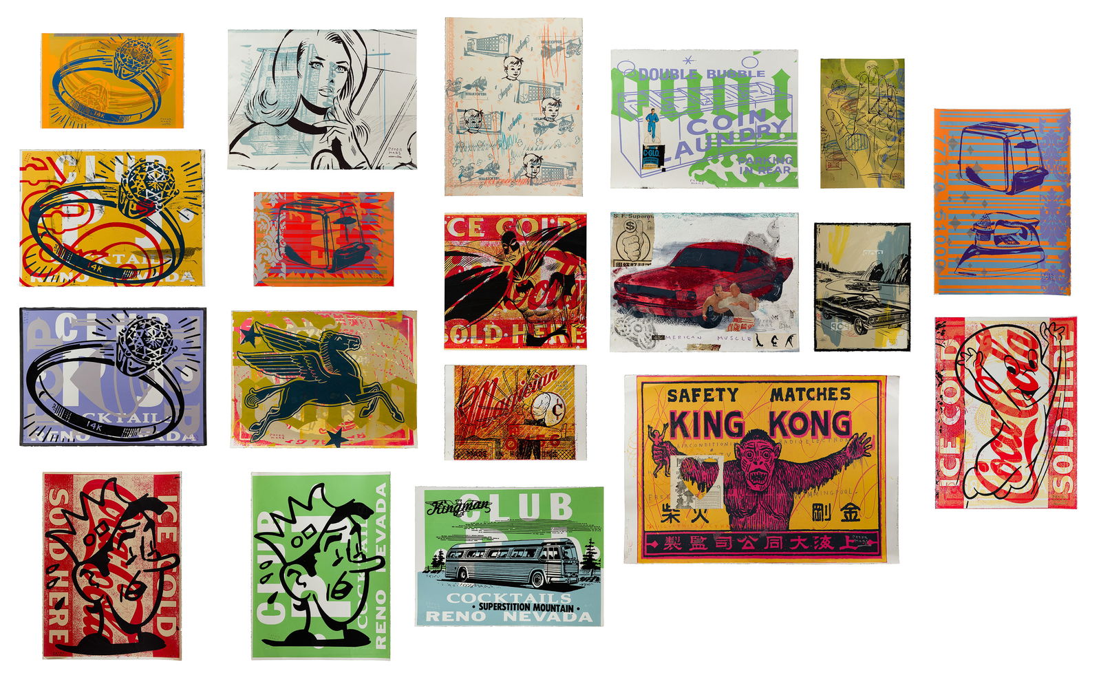 Peter Mars (American, b.1959) Serigraph Assortment (1 of 20)