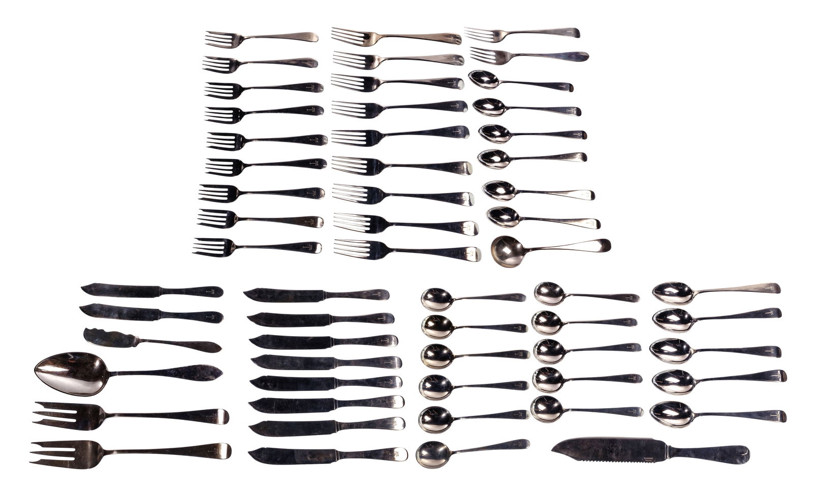 Porter Blanchard Sterling Silver Flatware Assortment (1 of 3)