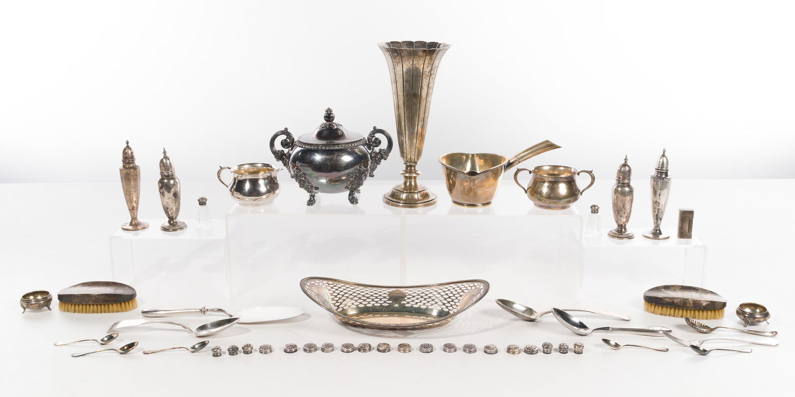 Sterling Silver and Christofle Silverplate Assortment (1 of 1)