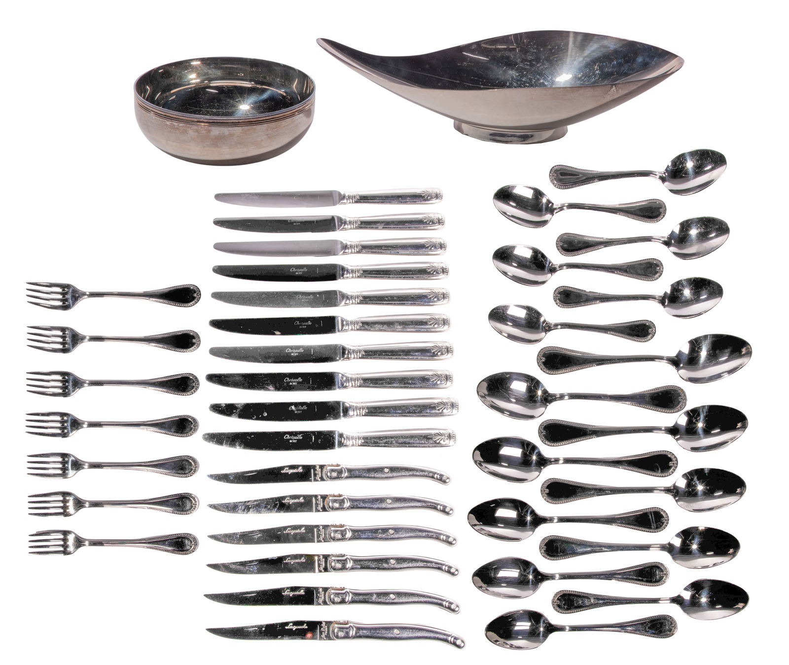 Christofle 'Beauharnais' Flatware Service (1 of 5)