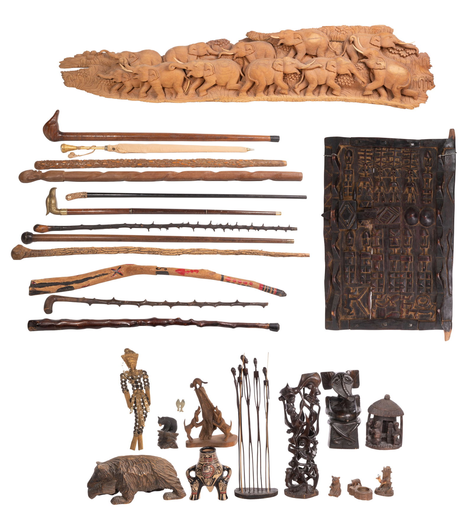 Ethnographic and Cane Assortment (1 of 5)