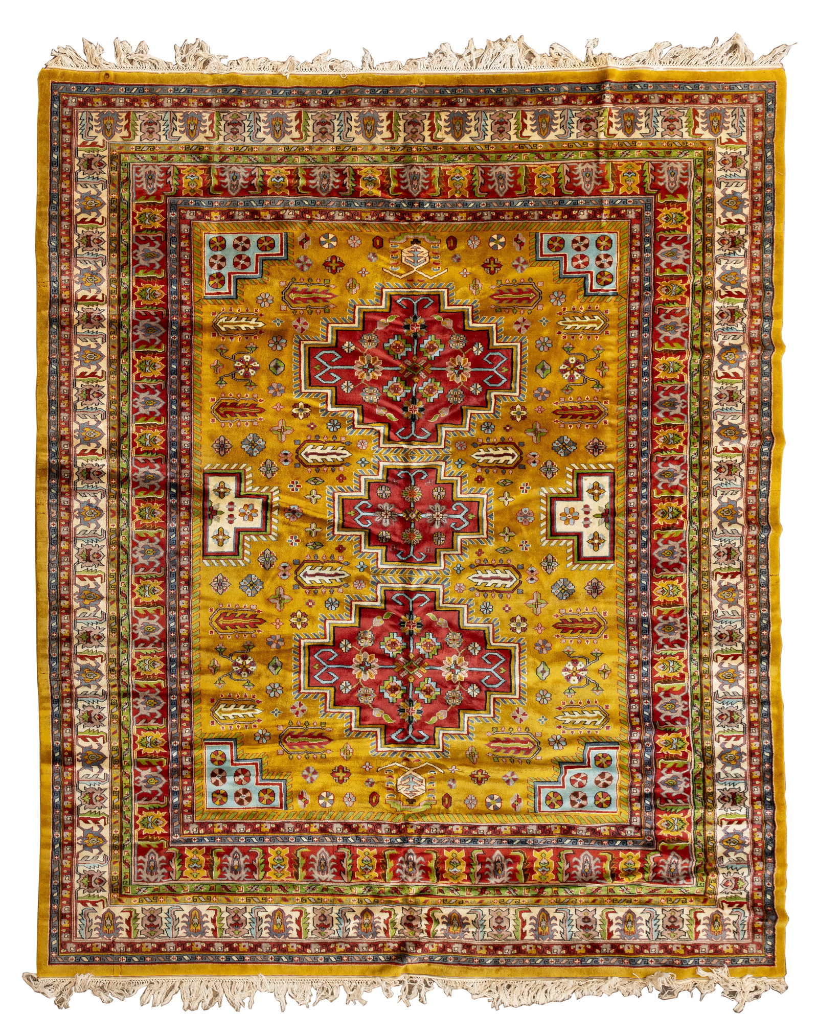 Indian Wool Rug (1 of 8)