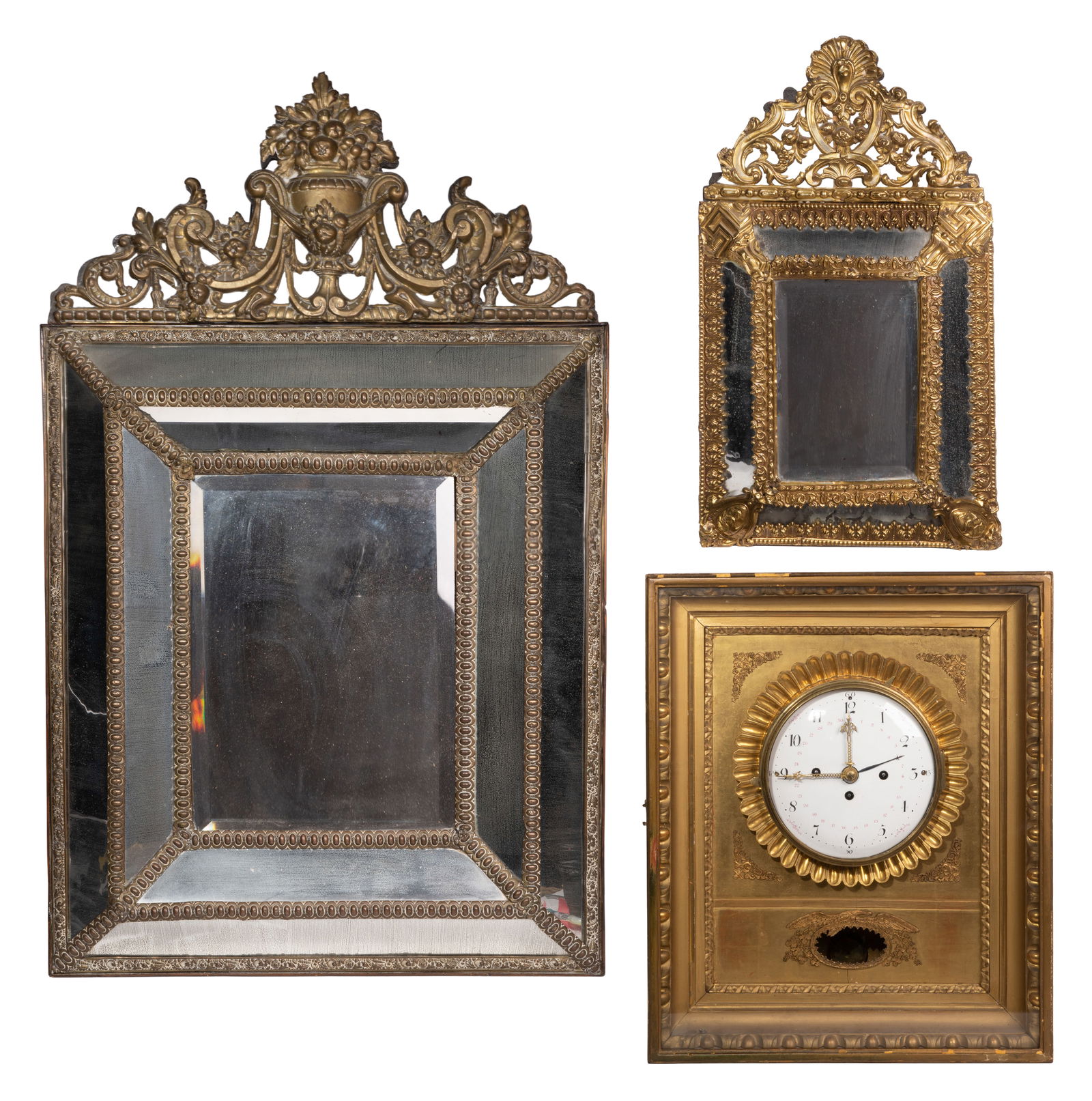 Decorative Wall Mirrors and Clock (1 of 4)