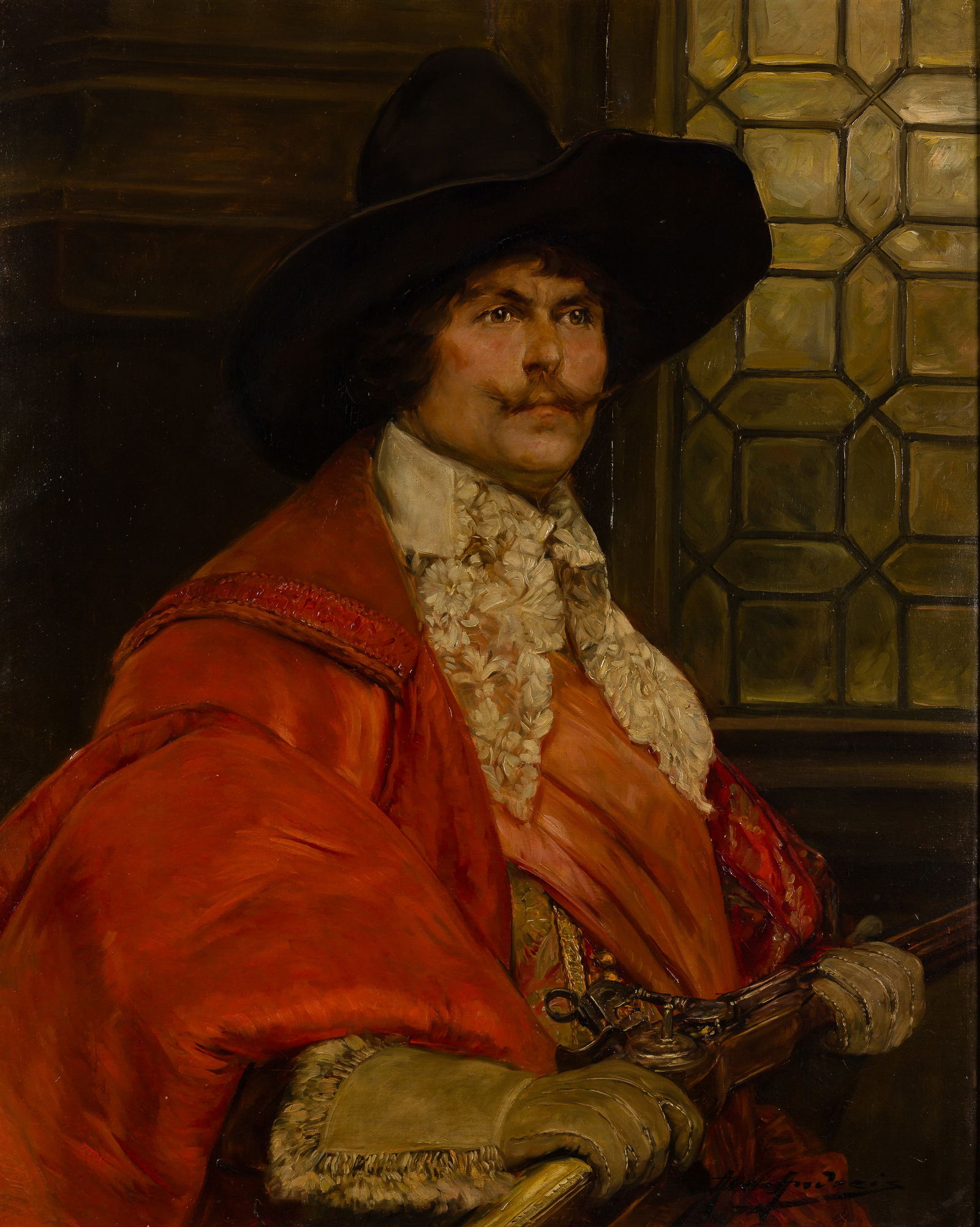 Alex de Andreis (Belgian, 1871-1939) Oil on Canvas (1 of 7)