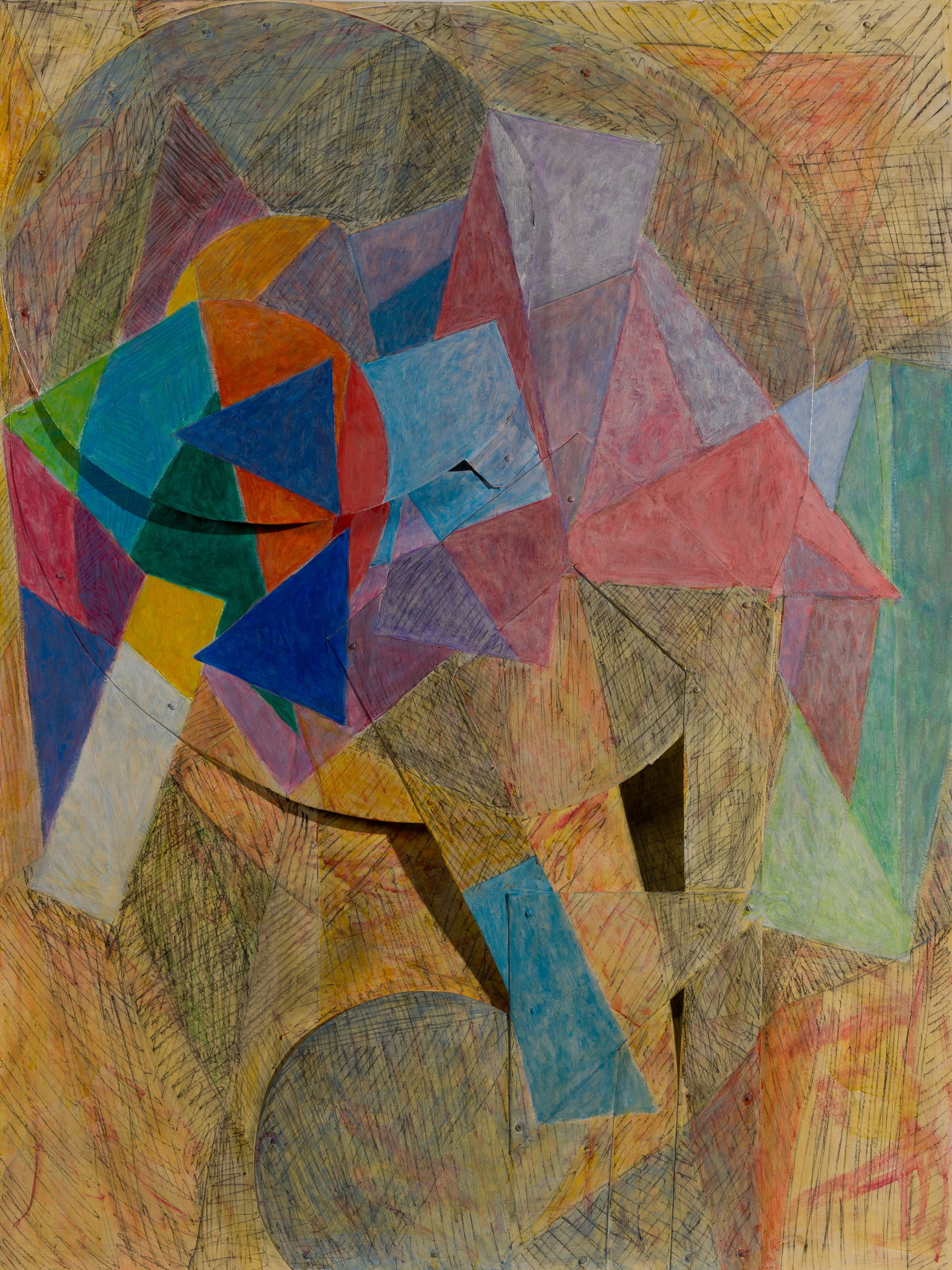 Tom Holland (American, b.1936) 'Glowm' Mixed Media (1 of 4)