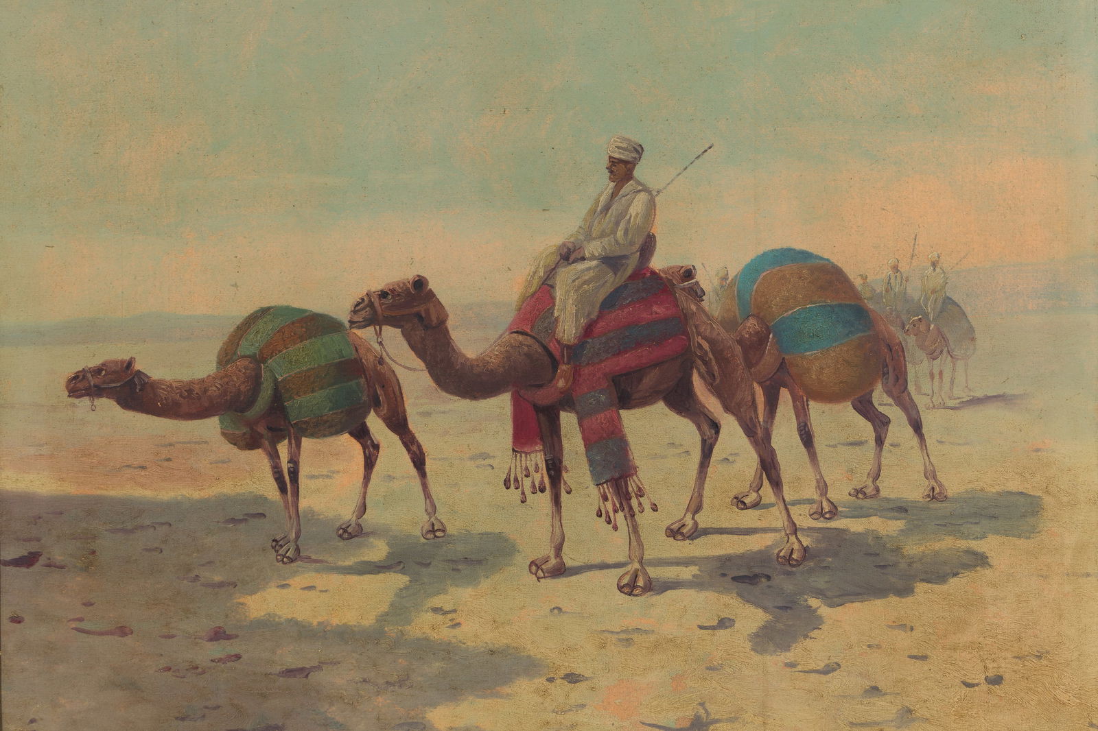 M. Bonnier (20th Century) Oil on Canvas (1 of 4)