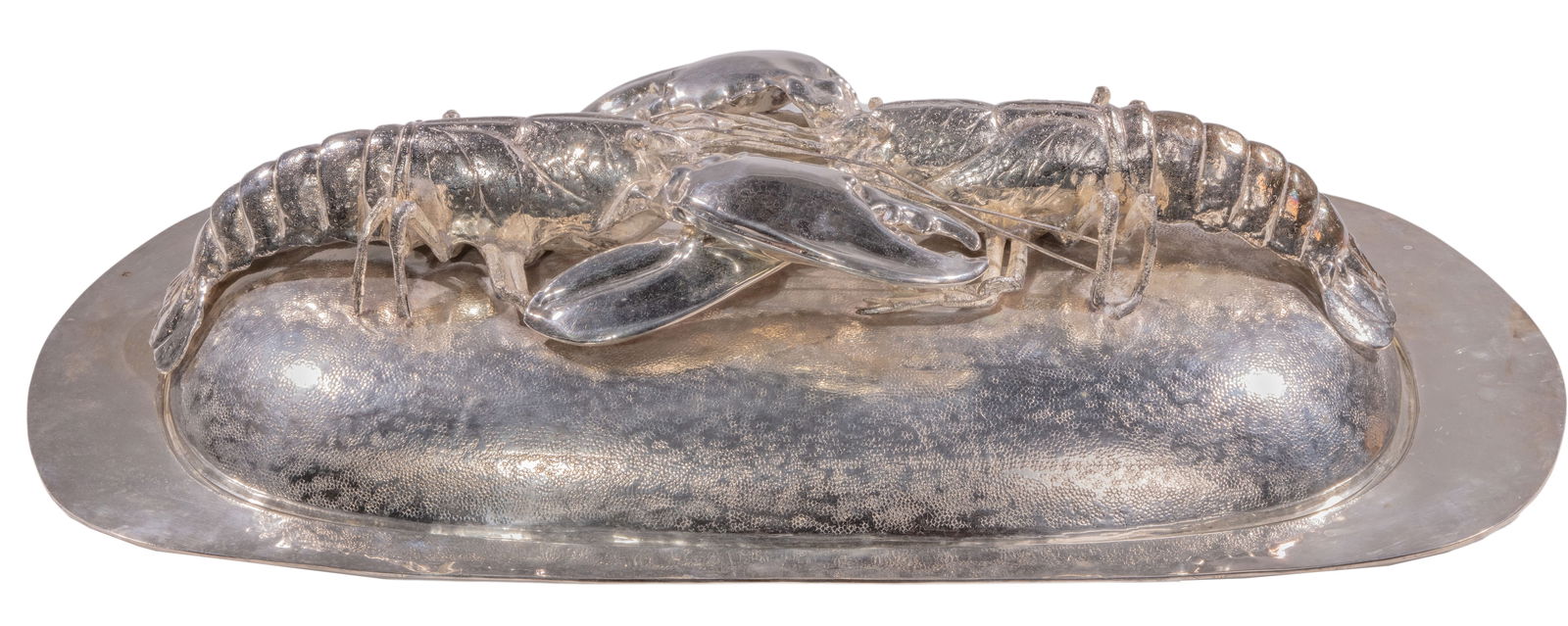 Franco Lapini Silverplate Lobster Covered Platter (1 of 6)