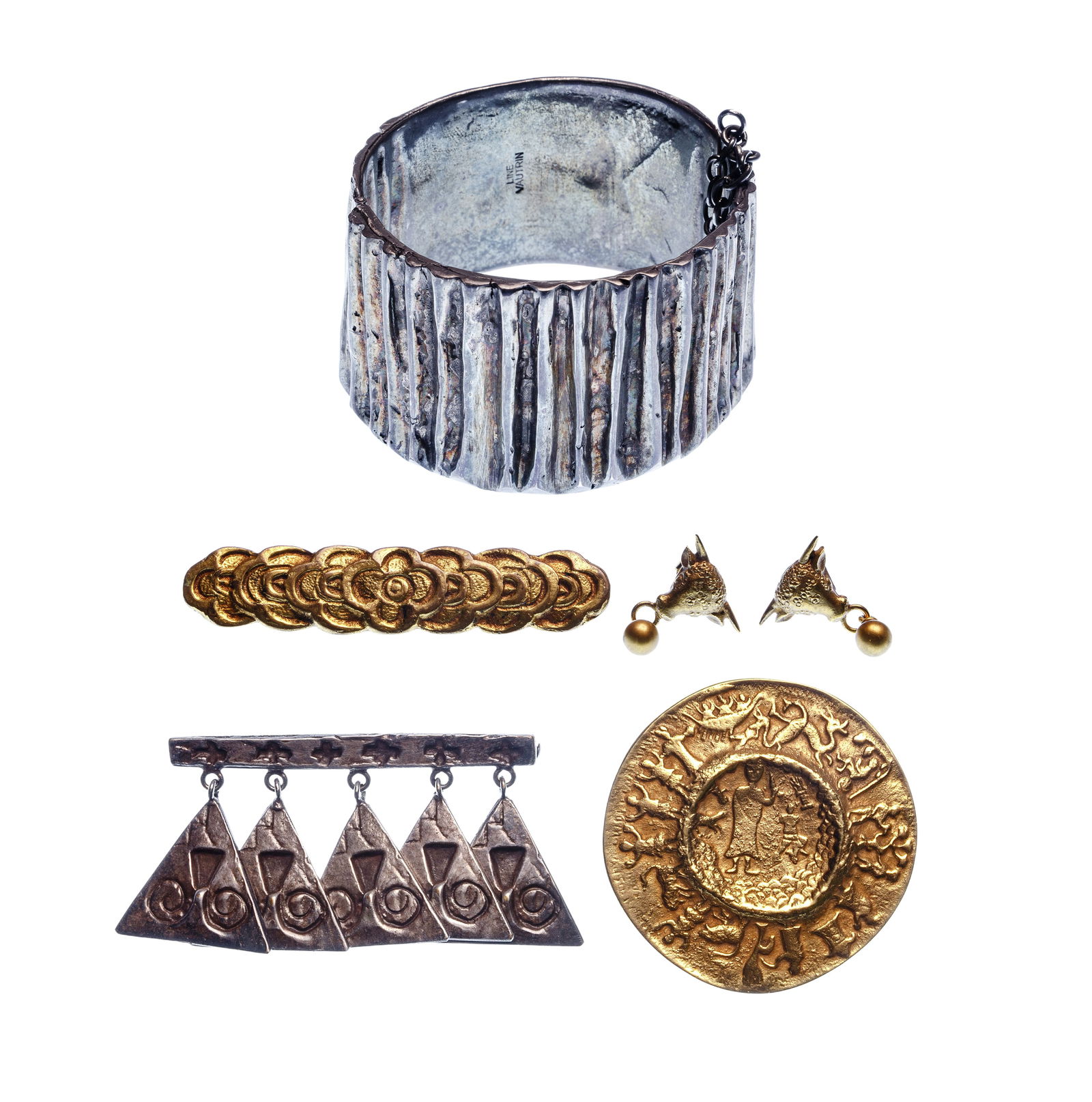 Line Vautrin Brutalist Jewelry Assortment (1 of 1)