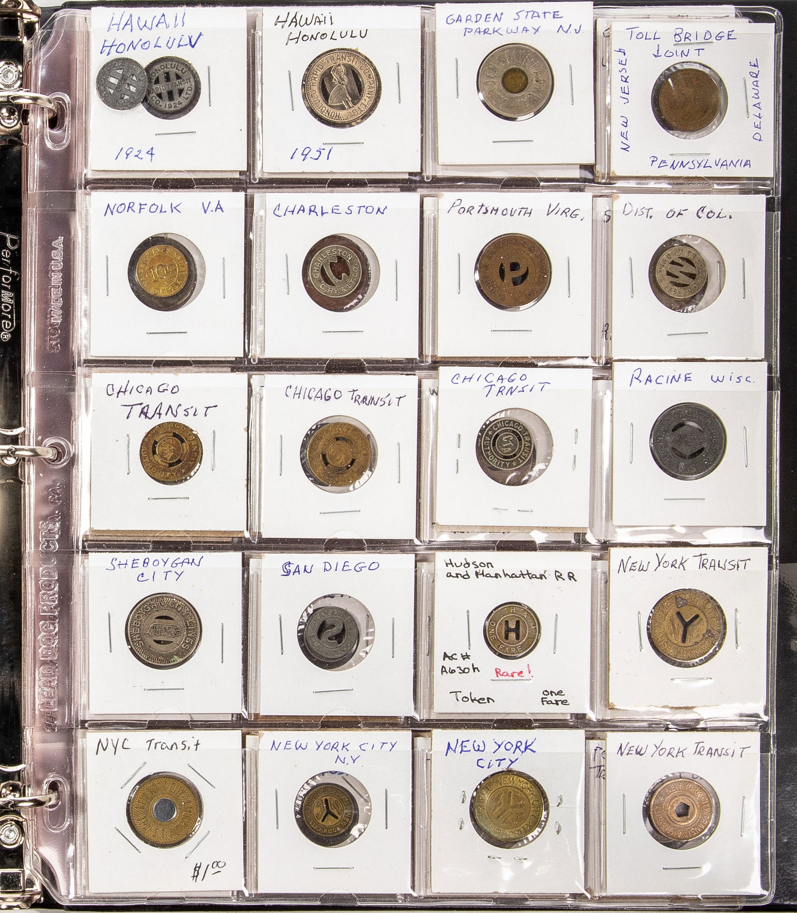 Transit Token Assortment (1 of 4)