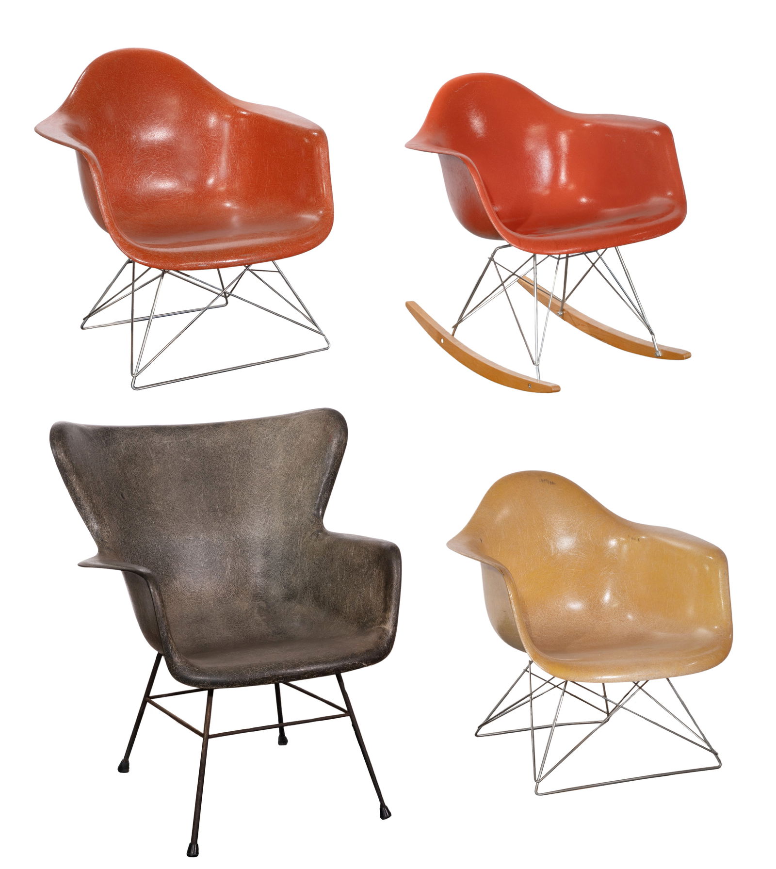 Eames Fiberglass Shell Chair Collection (1 of 7)
